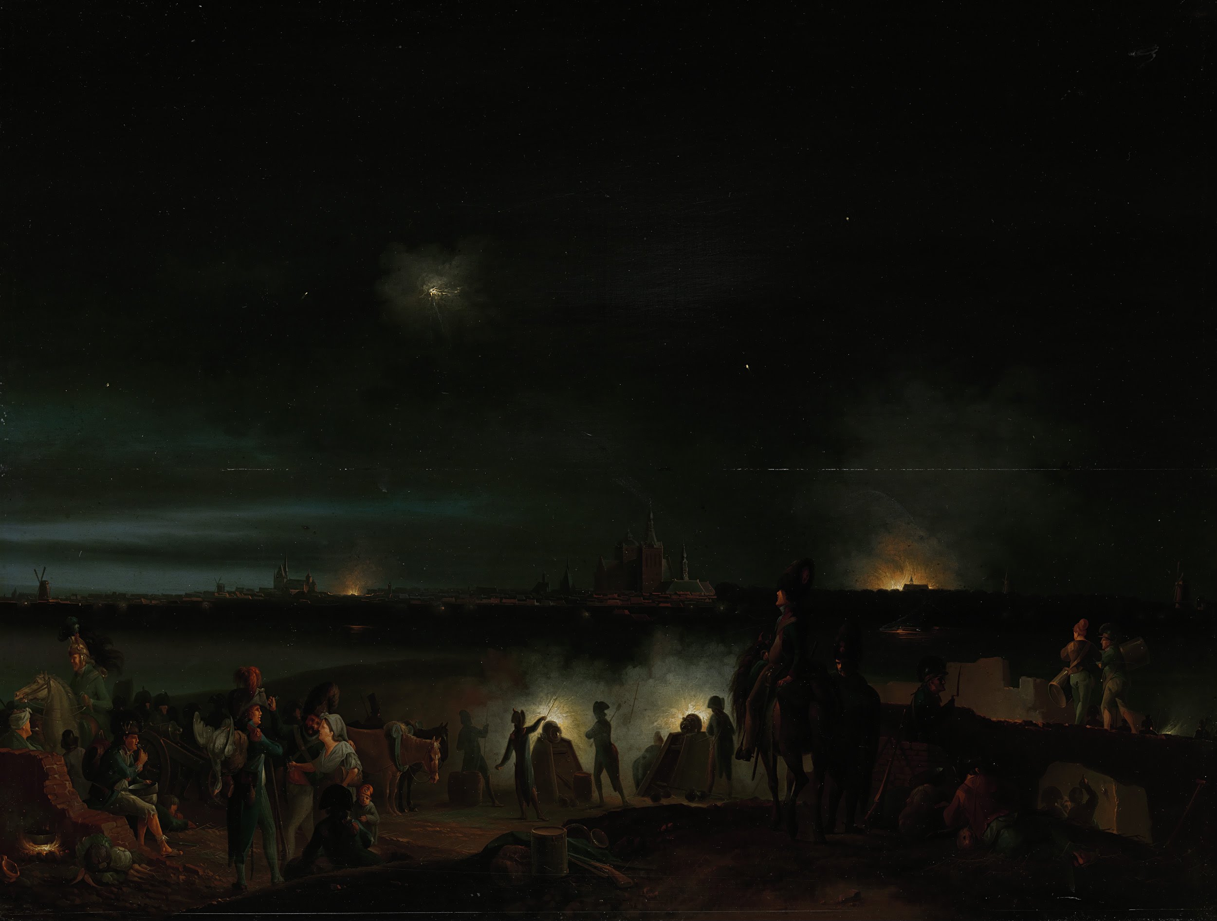 The Shelling of ’s-Hertogenbosch by the French