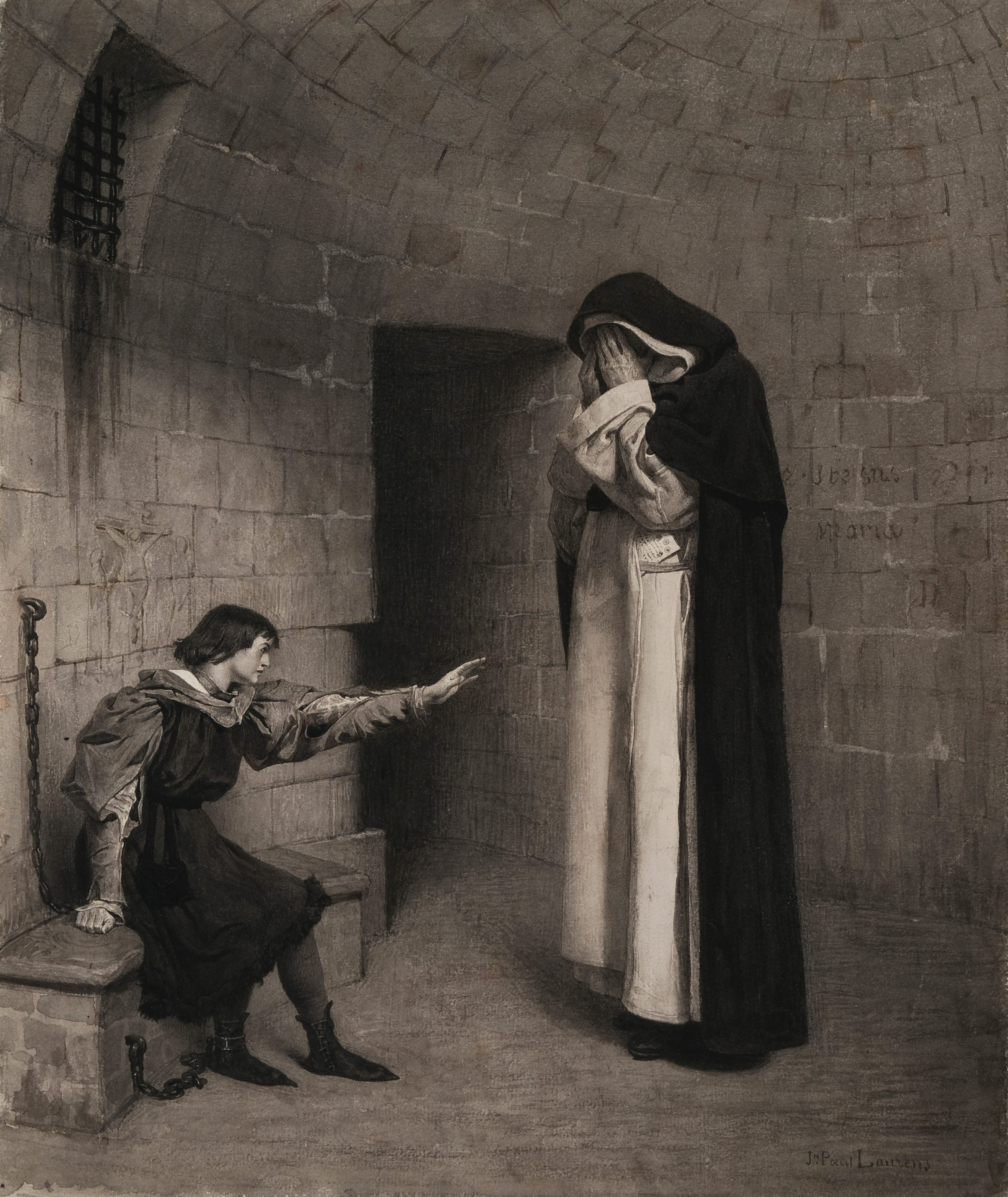 to 5, Master Pierre in the dungeon of Joan of Arc
