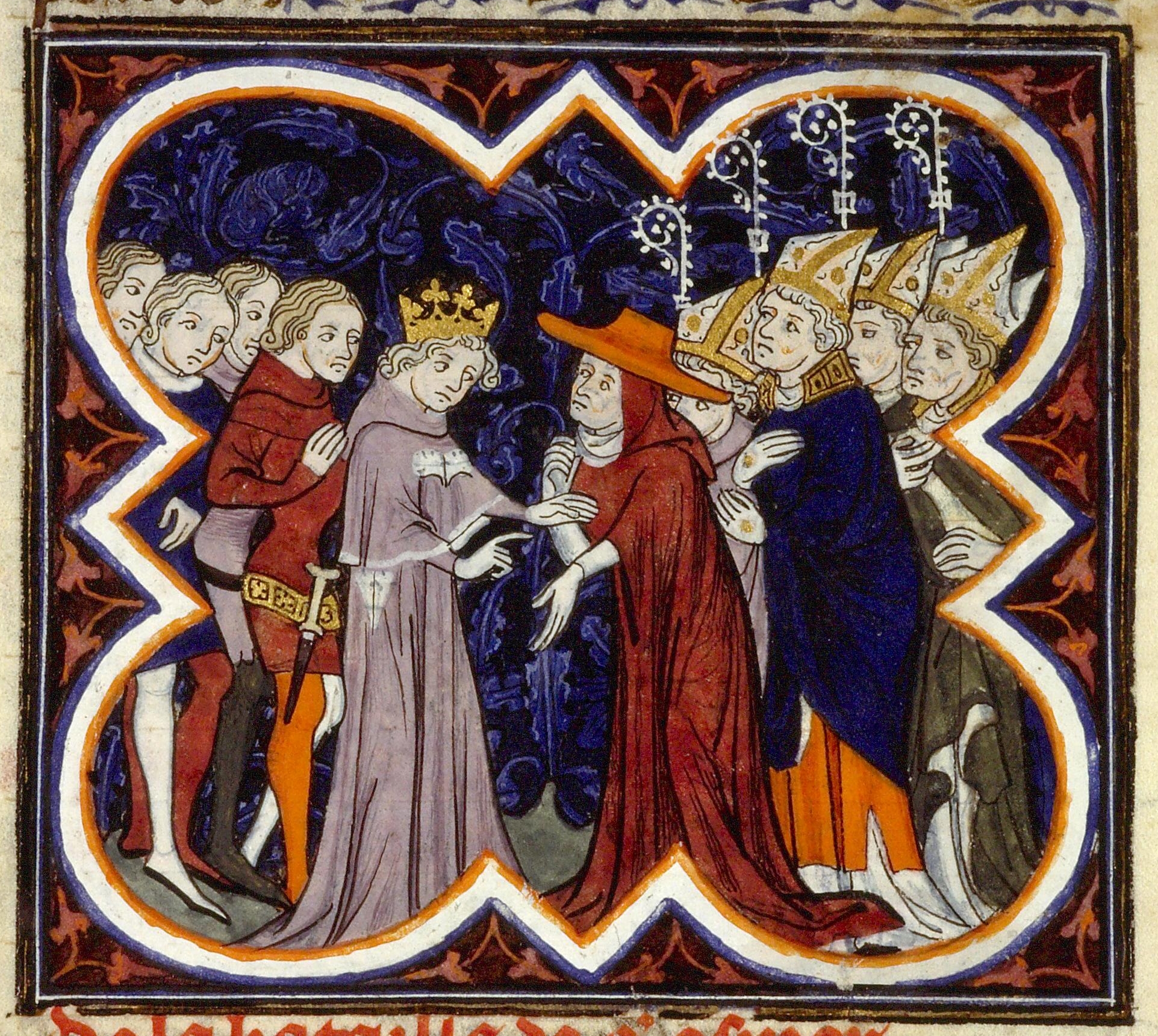 Philip IV the Fair and the legate of Boniface VIII, Jean Lemoine