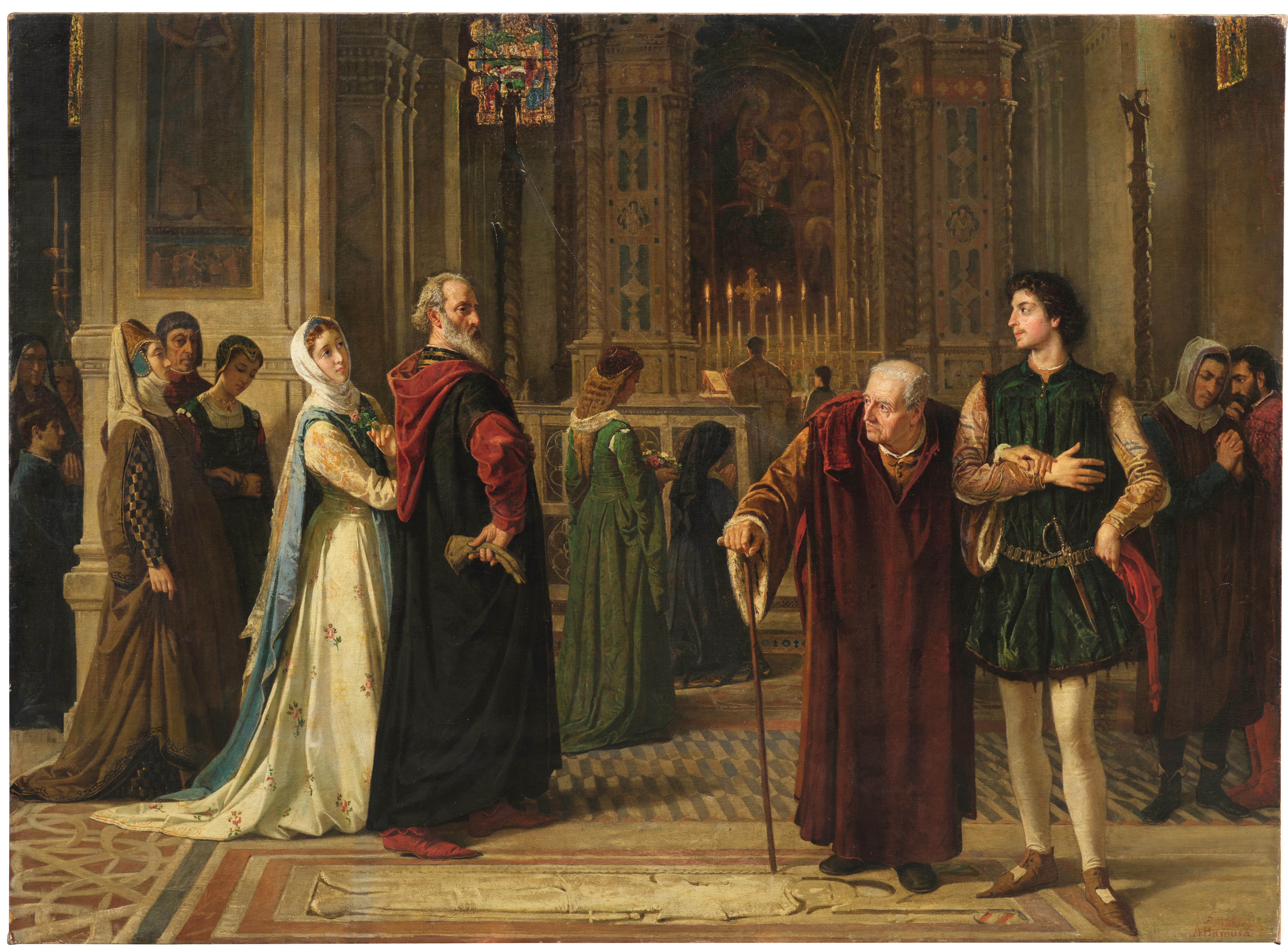 Inspired by Florentine families of the Buondelmonte and the Amidei