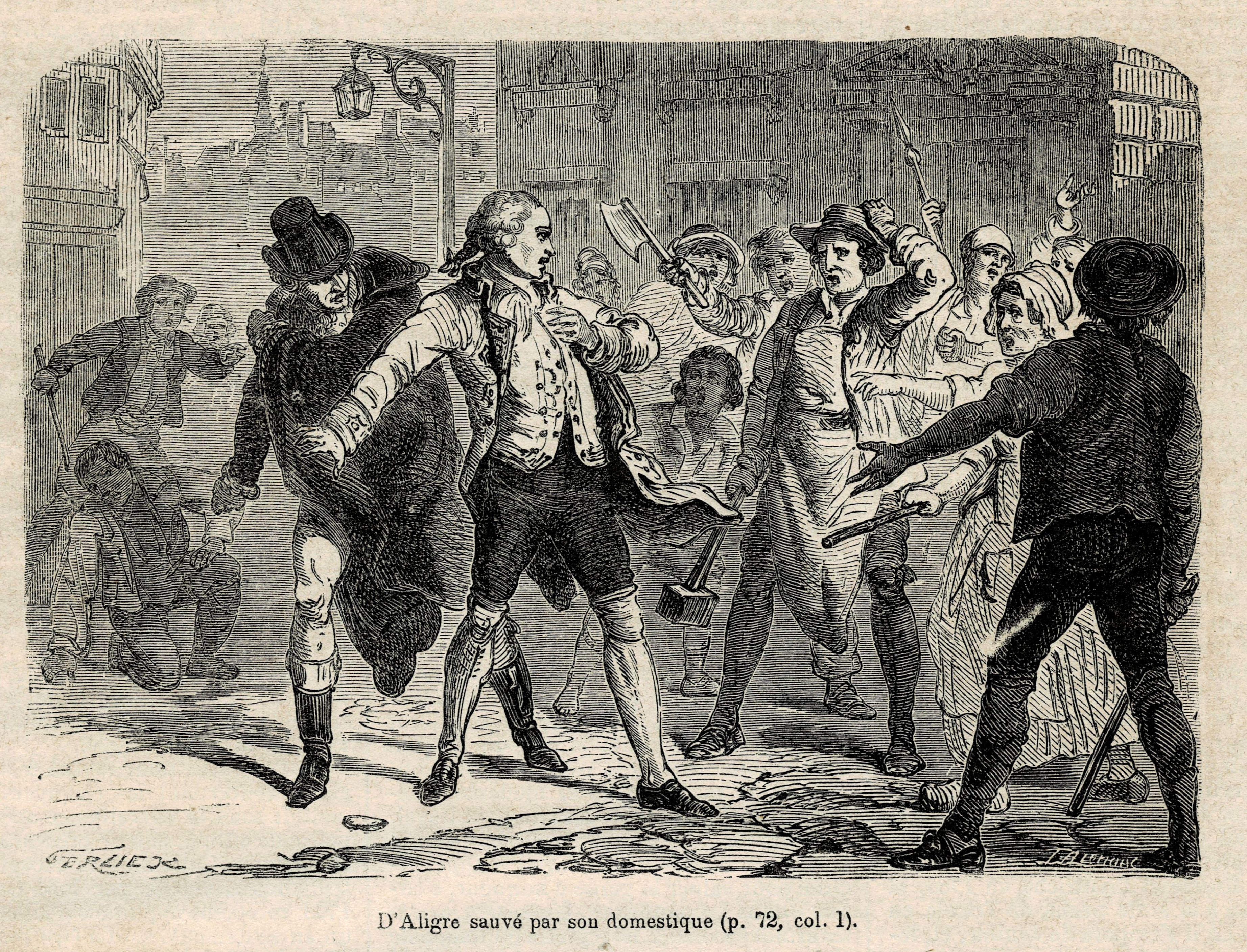 Aligre Saved by His Servant