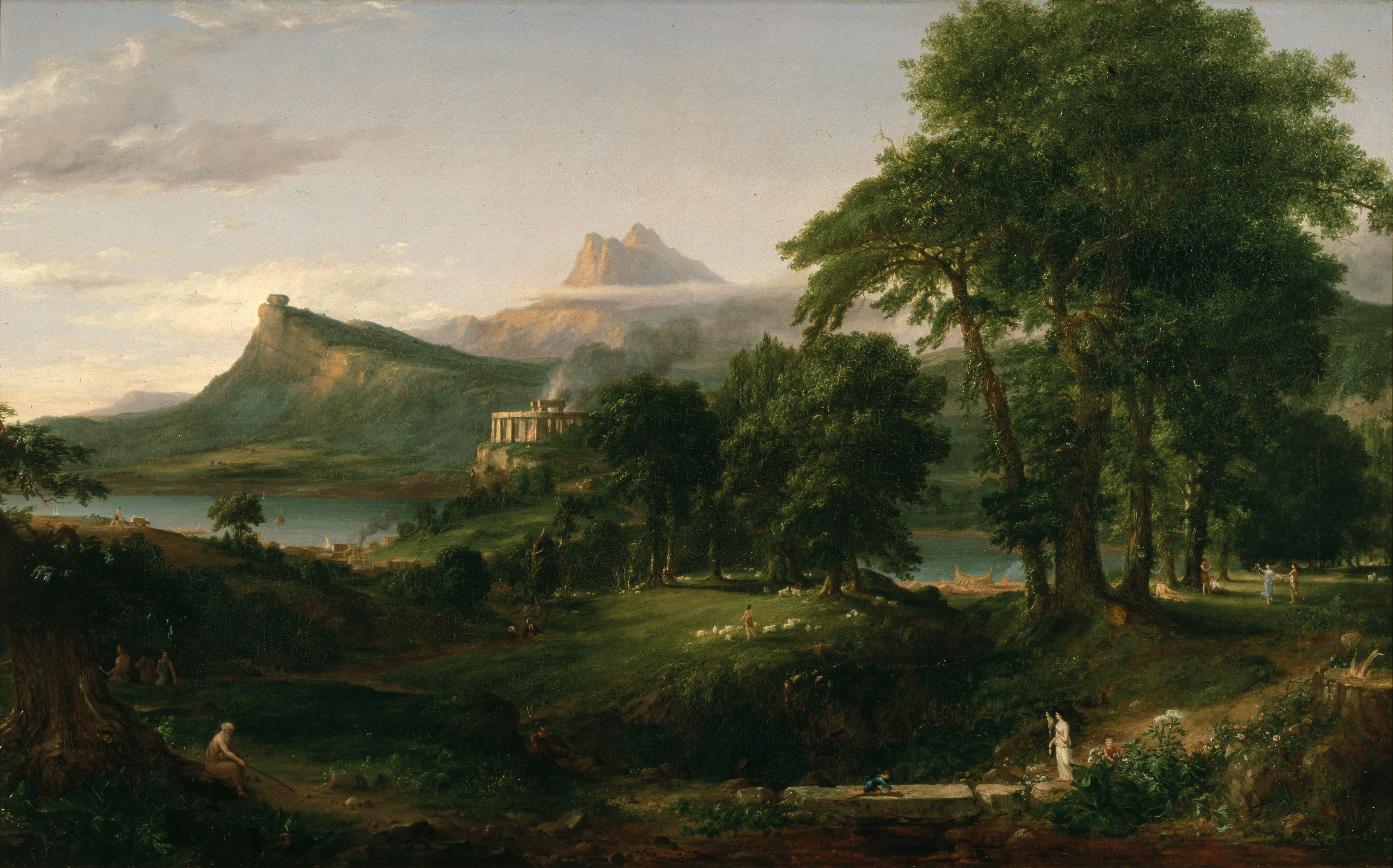 . The Arcadian or Pastoral State, The Course of Empire