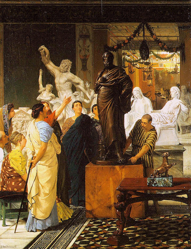 A Sculpture Gallery in Rome at the Time of Agrippa