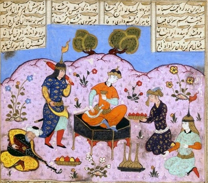Enthronement of Shirwi, son of Khusraw