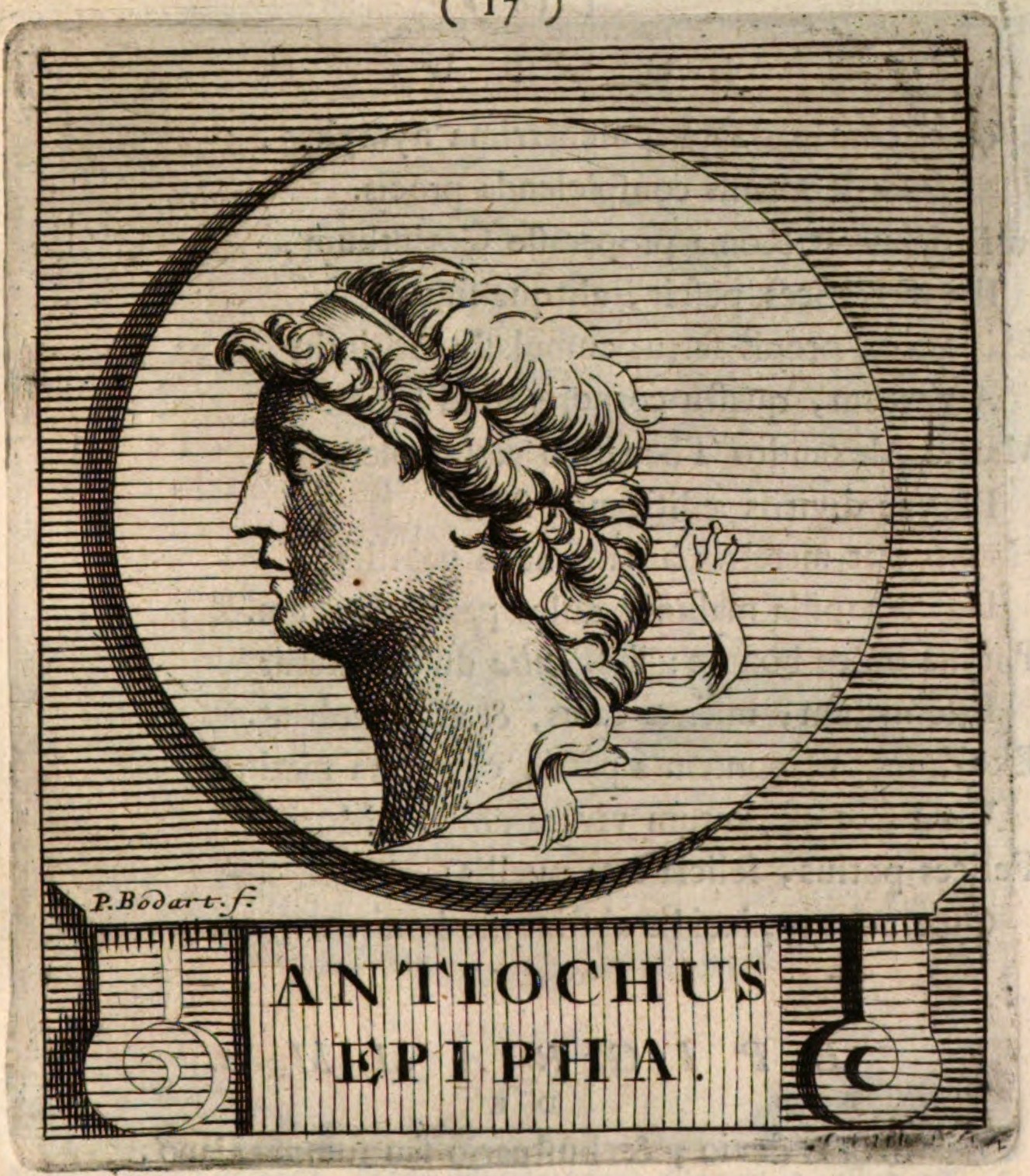 King of Seleucids Antiochus IV Epipha
