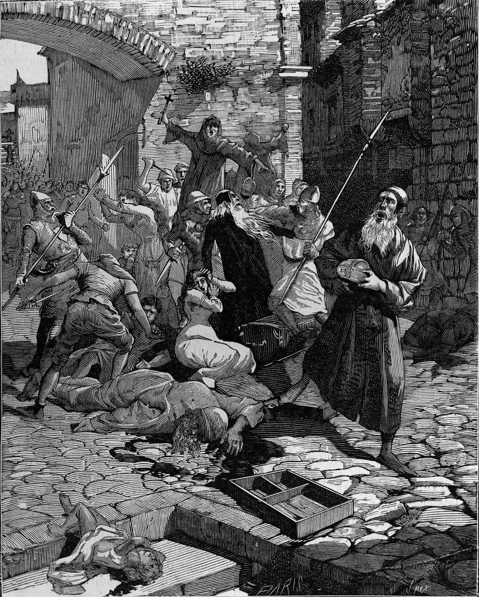 Persecution of French Jews under King Philip Augustus