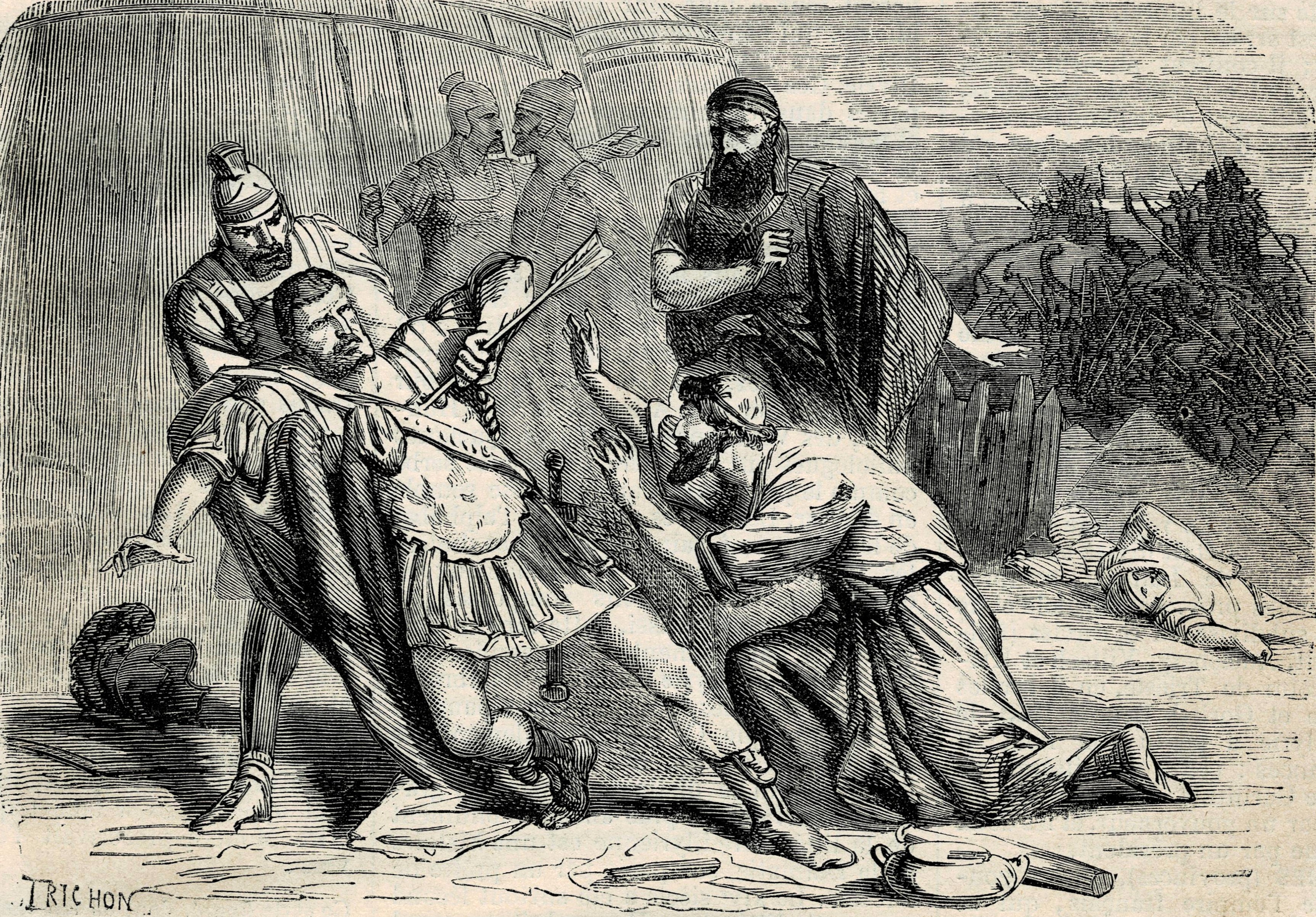 Death of the Roman Emperor Julian II, known as Julian the Apostate, but also Julian the Philosopher