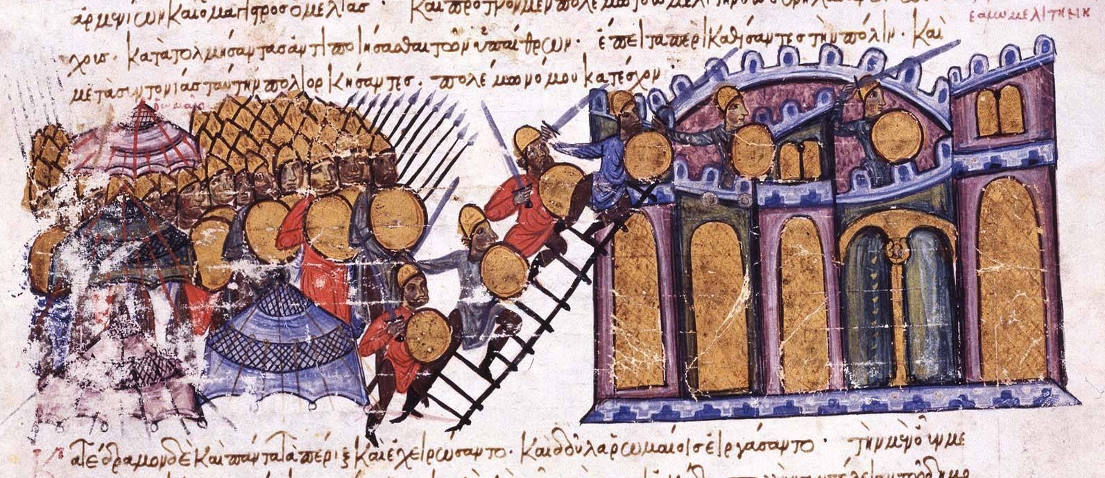 The fall of Melitene to the forces of the Byzantine general John Kourkouas