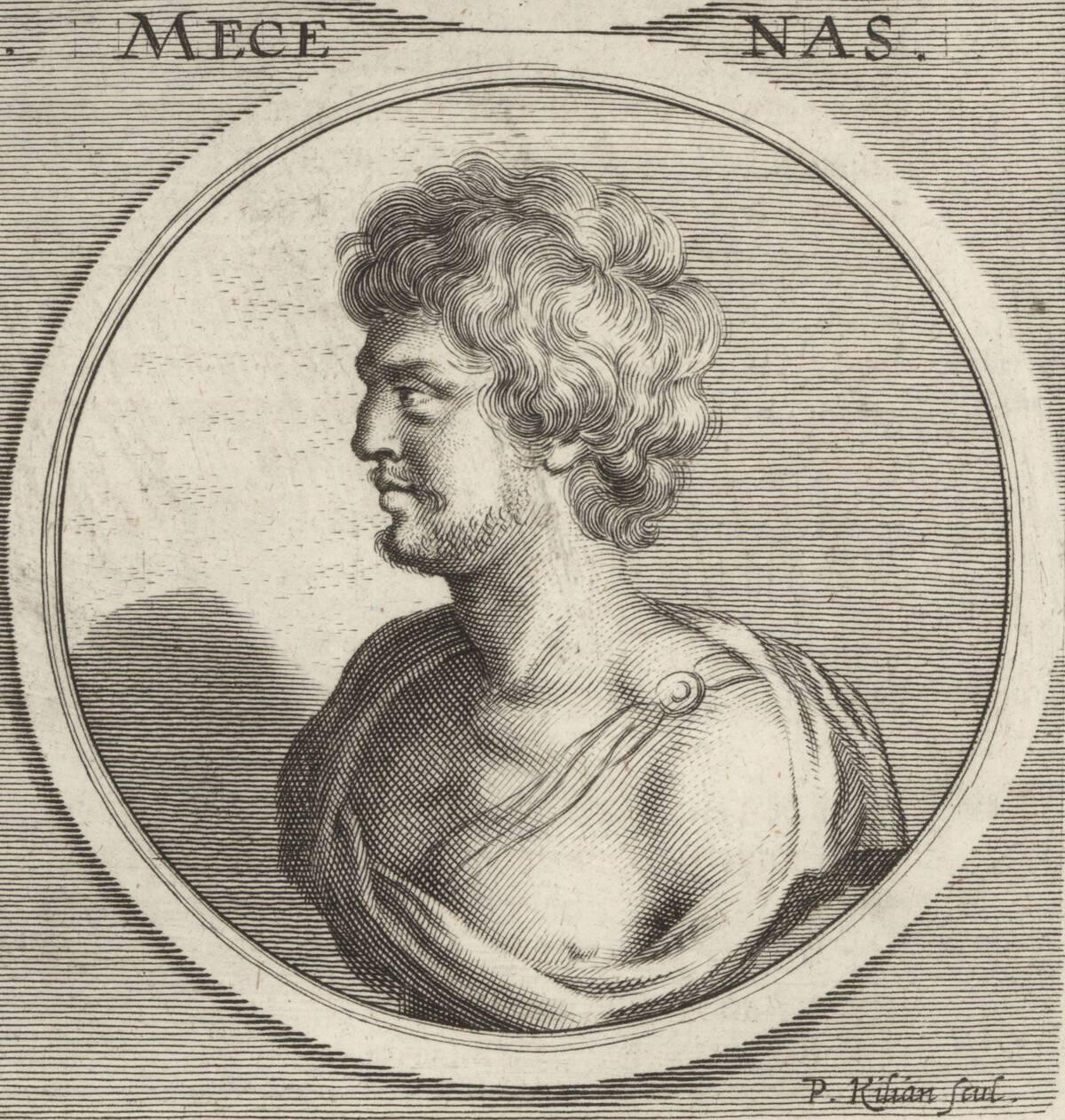 Gaius Cilnius Maecenas, friend and political advisor to Octavian