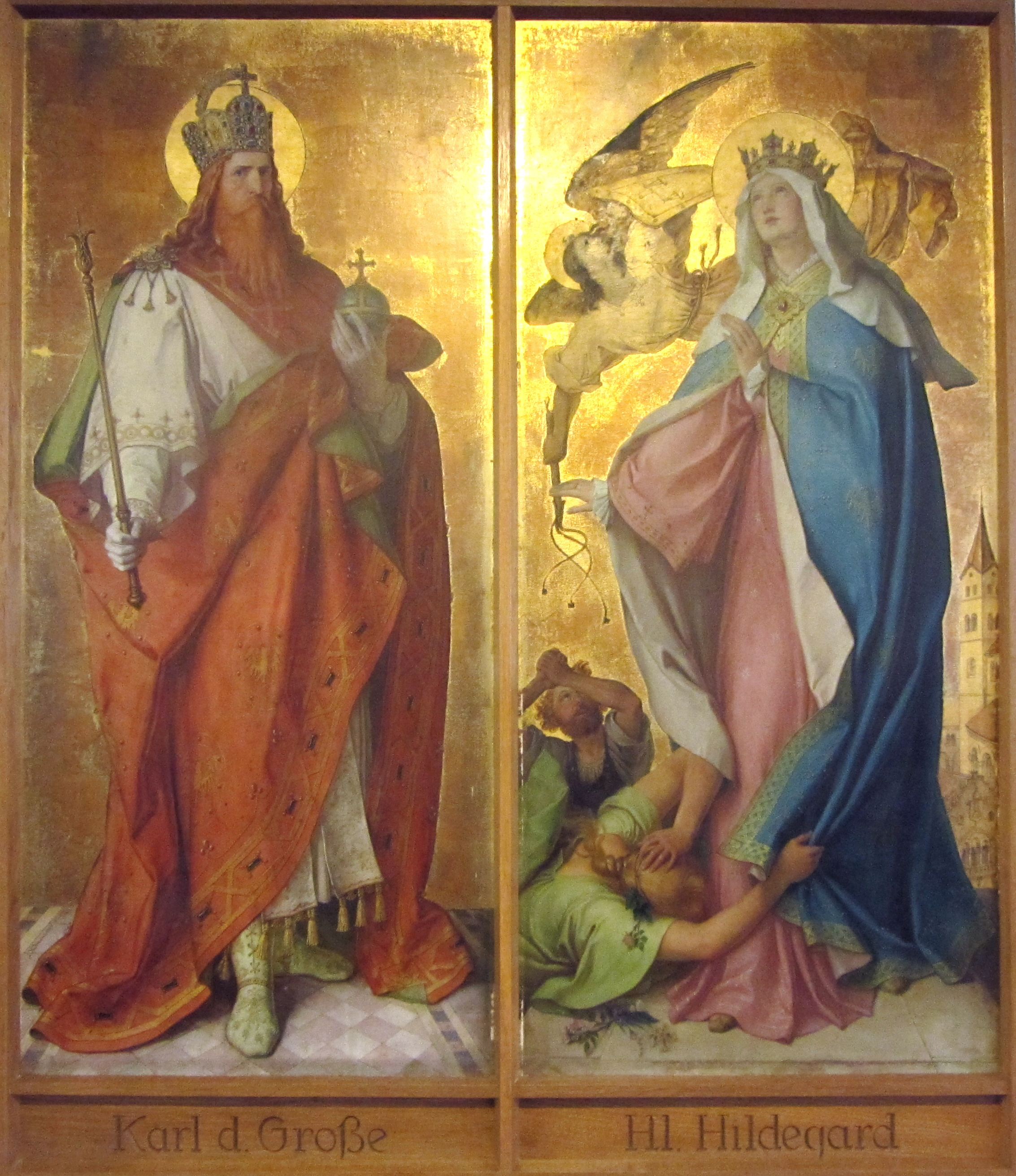 Charlemagne and Hildegard