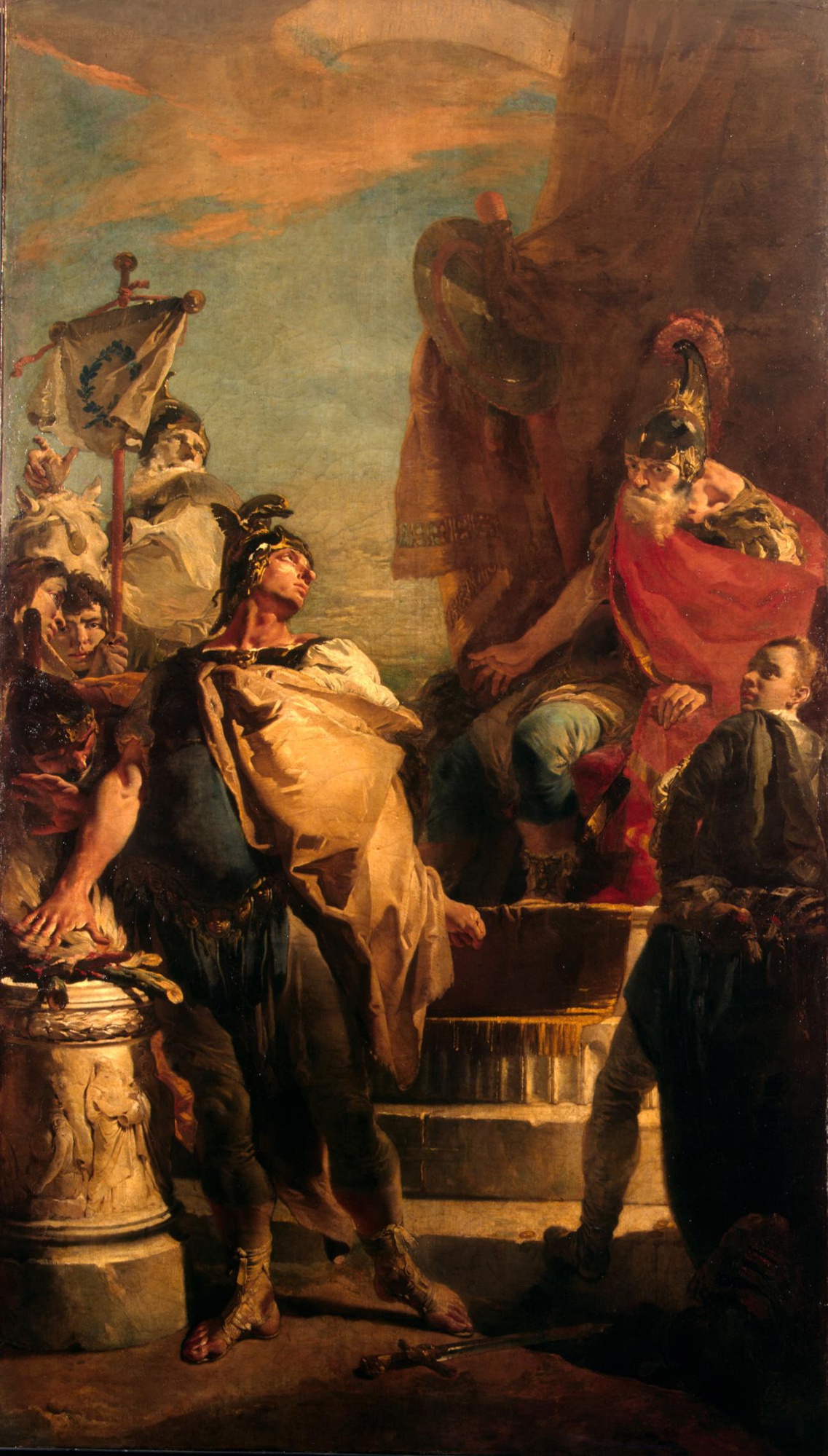 Mucius Scaevola before Porsenna