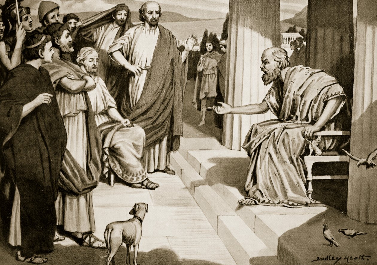 Socrates Addressing the Athenians