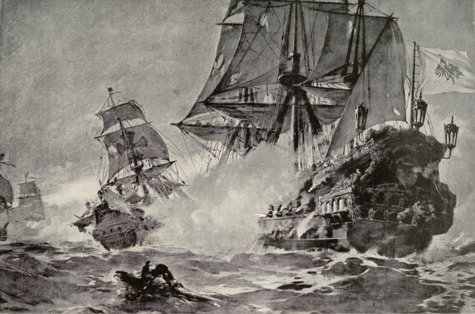 Brandenburg's attack on the Spanish silver fleet at St. Vincent