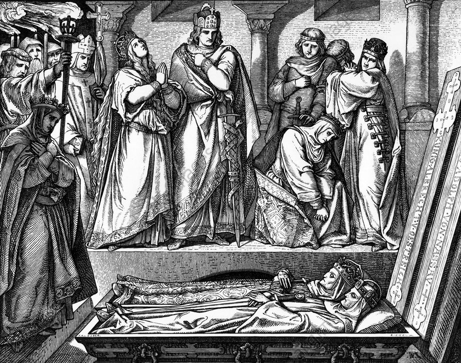 Funeral of Adolf of Nassau and Albert of Habsburg in Speyer Cathedral