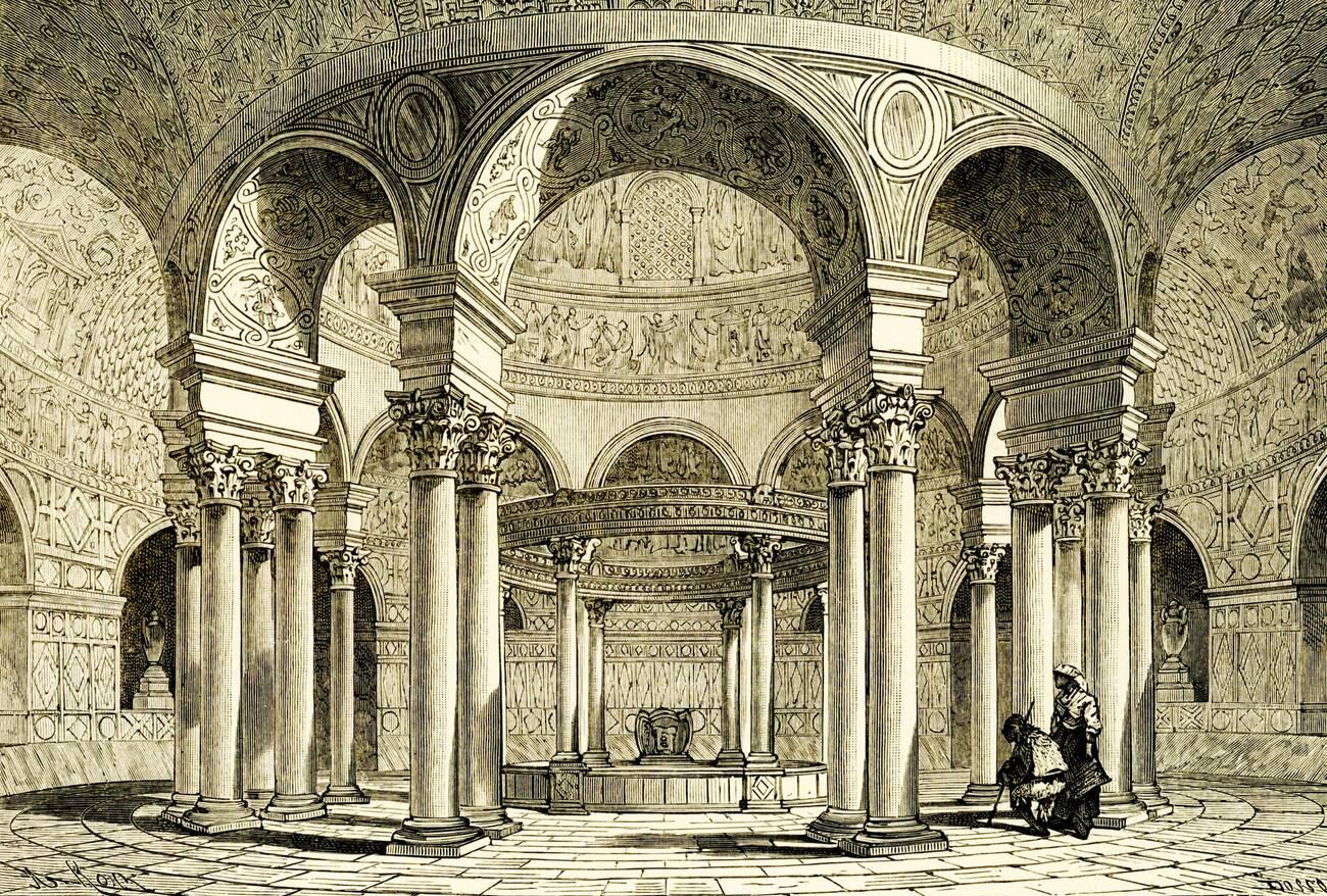Church and tomb of Saint Constantia or The Mausoleum of St. Constantia