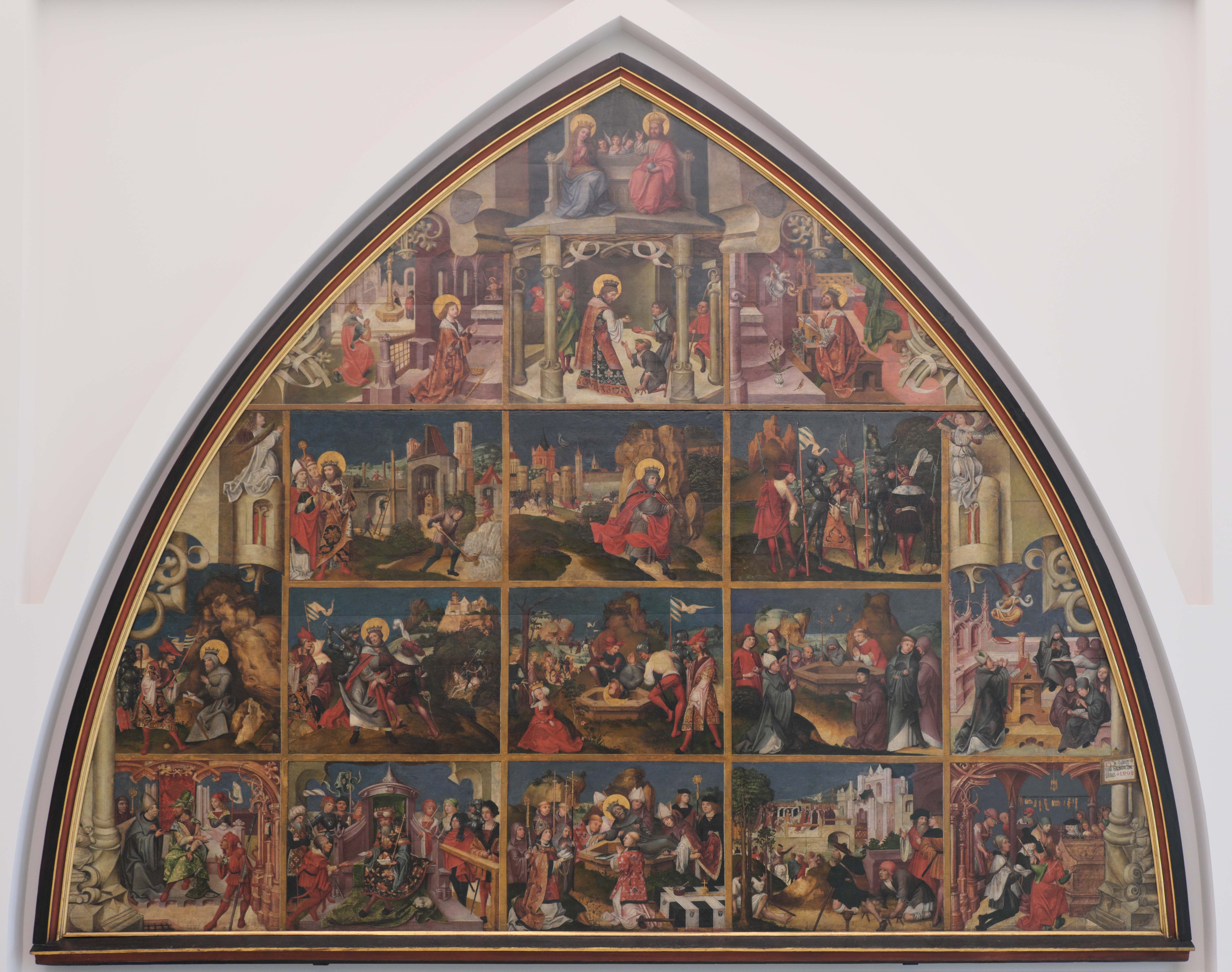 Sigismund Panel from Freising Cathedral, by Hans Wertinger, Landshut