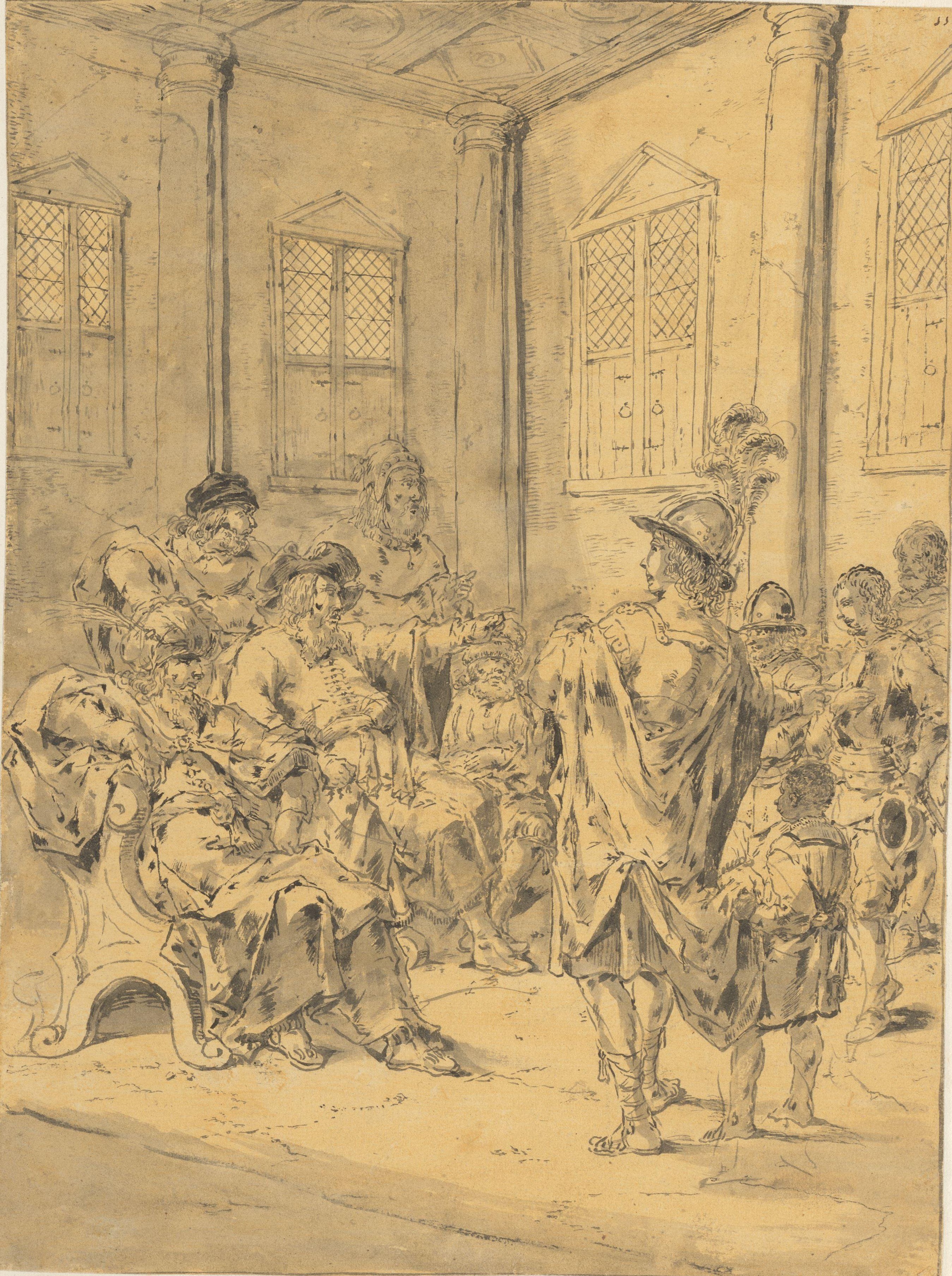 Alexander the Great is elected commander-in-chief Leonaert Bramer