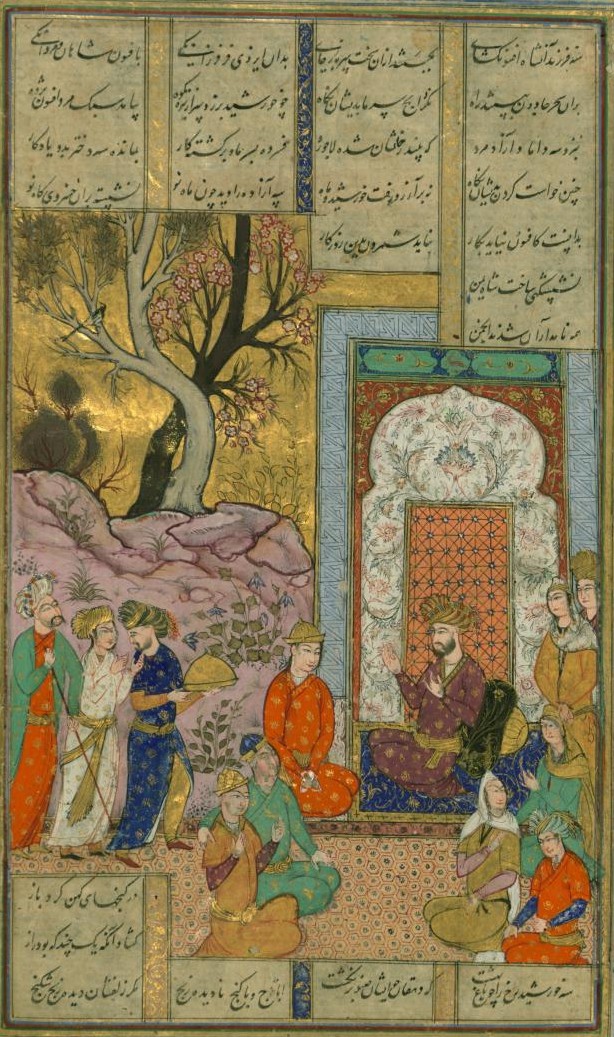 Faridun Enthroned
