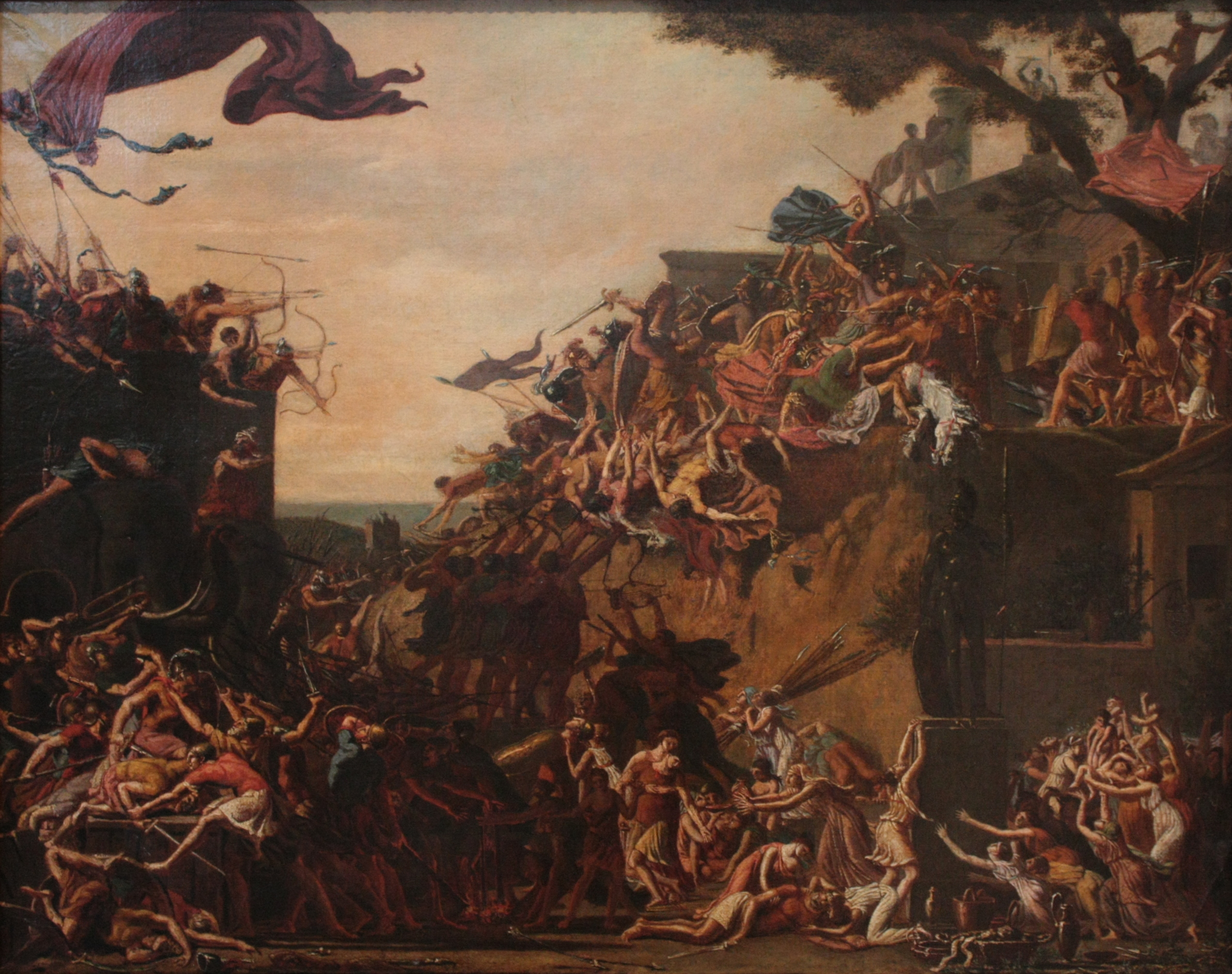 The Siege of Lacedaemon by François Jean-Baptiste Topino-Lebrun
