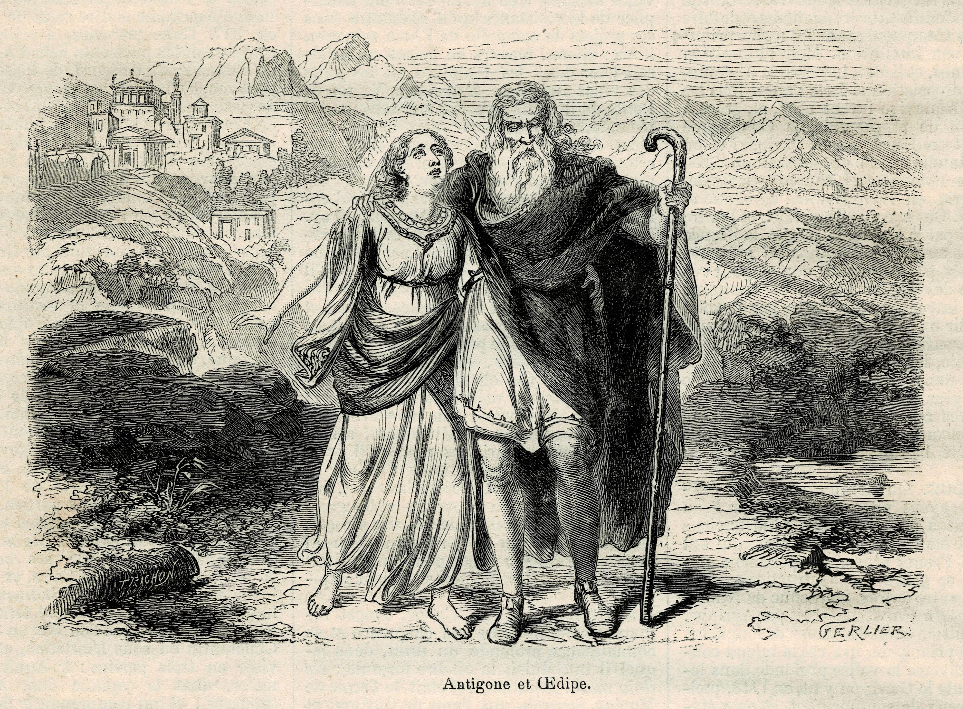 Antigone and Oedipus