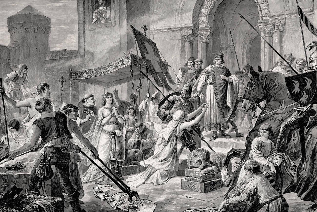 A divine providence by Saint Cunigunde of Luxembourg
