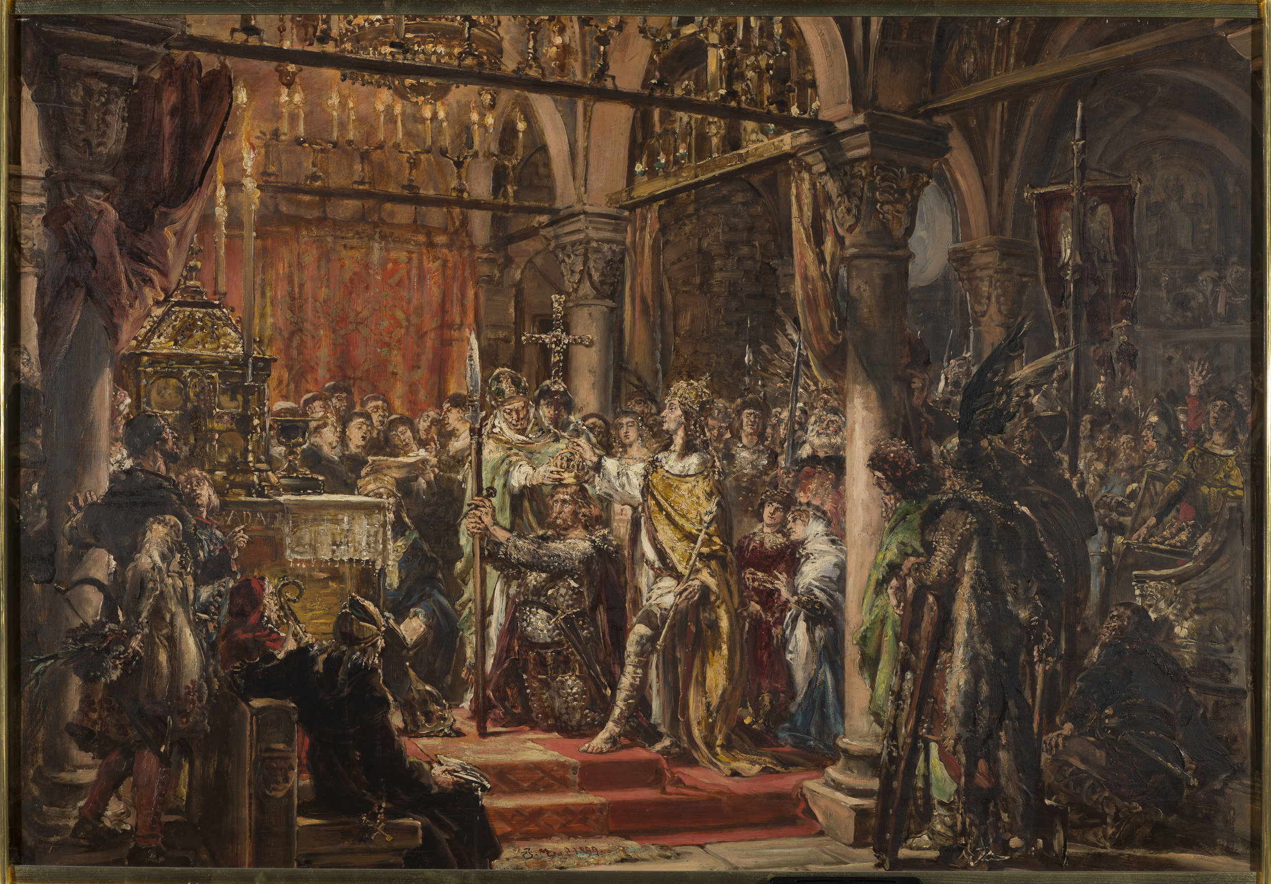 Coronation of the First King
