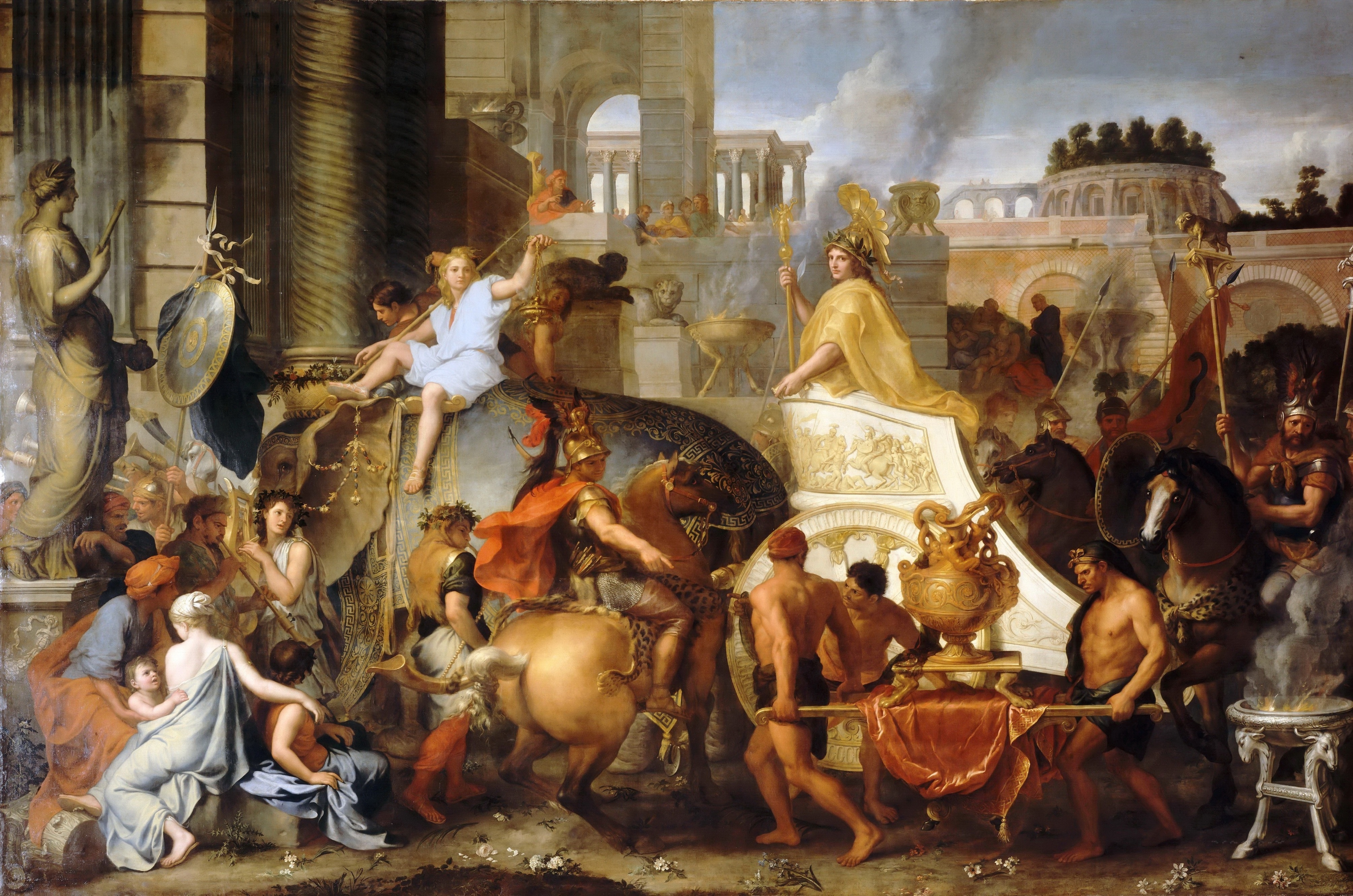 Entry of Alexander into Babylon, or The Triumph of Alexander