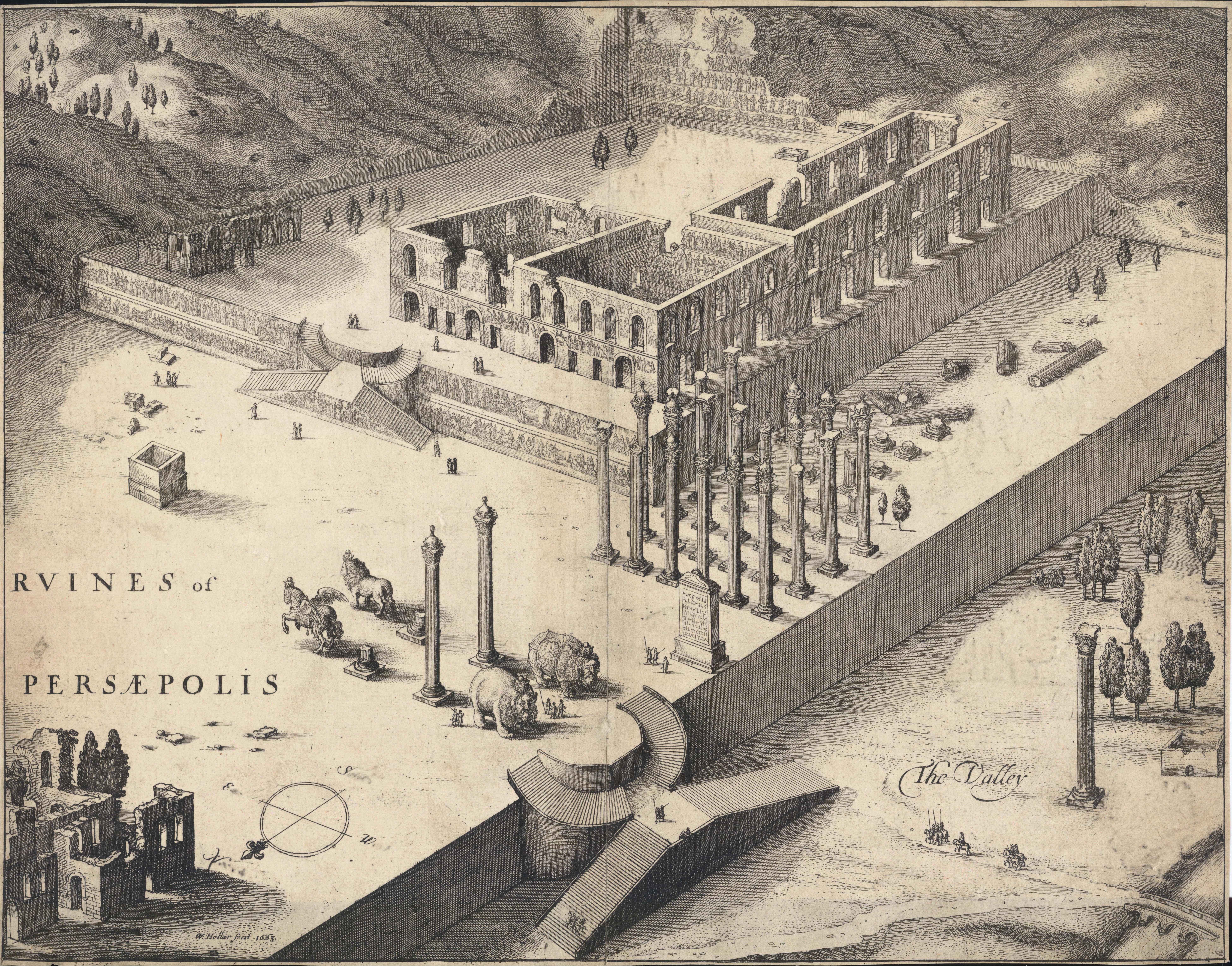 Ruins of Persepolis. State 2