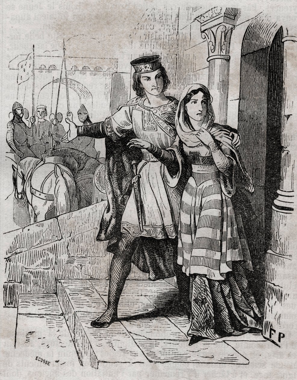 Bertrade of Montfort, Queen of France with Philip I King of France