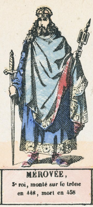 Merovee, 3rd King, Ascended the Throne in 448, Died in