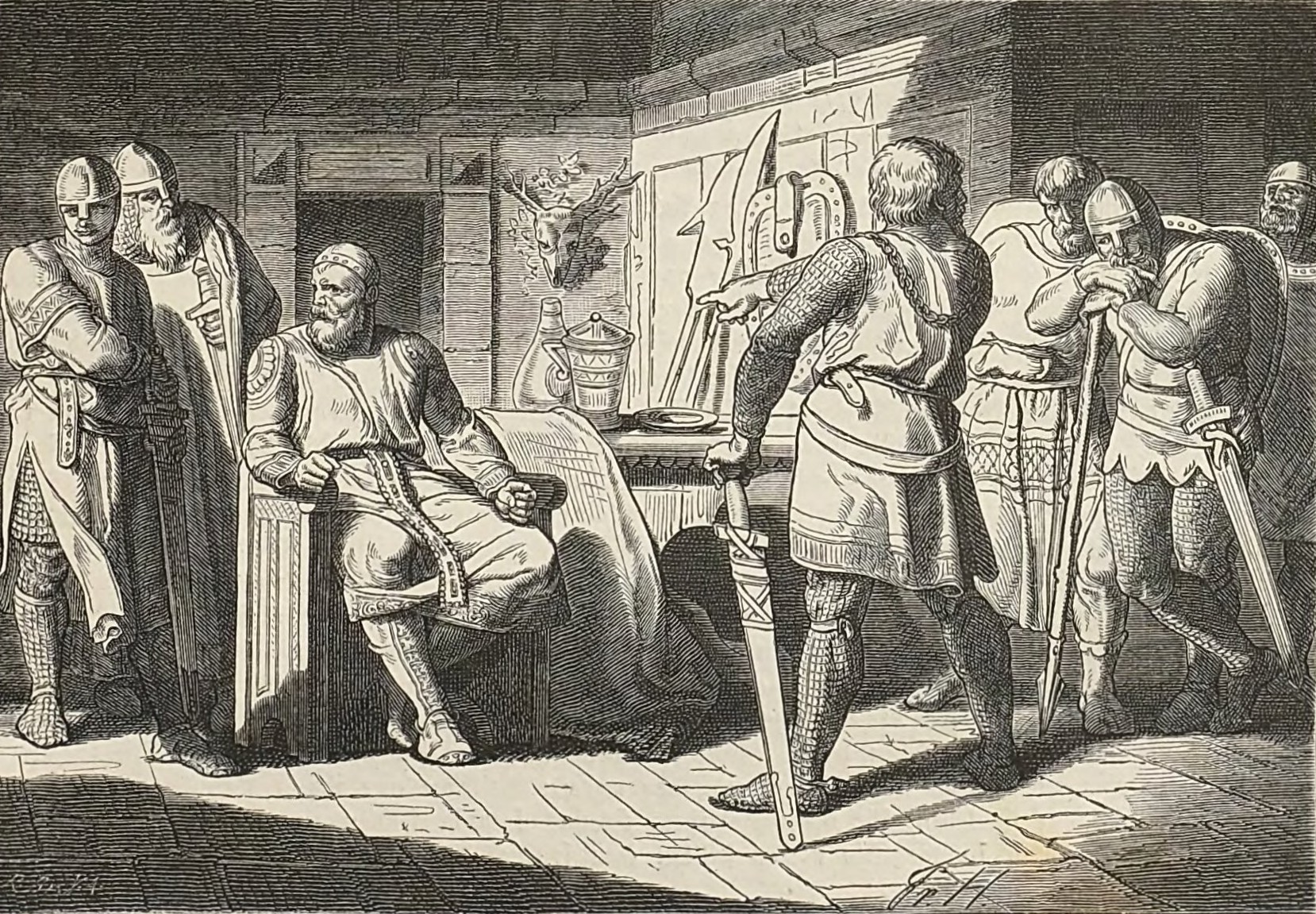 Knight Regener accuses Henry IV of the insidious murders