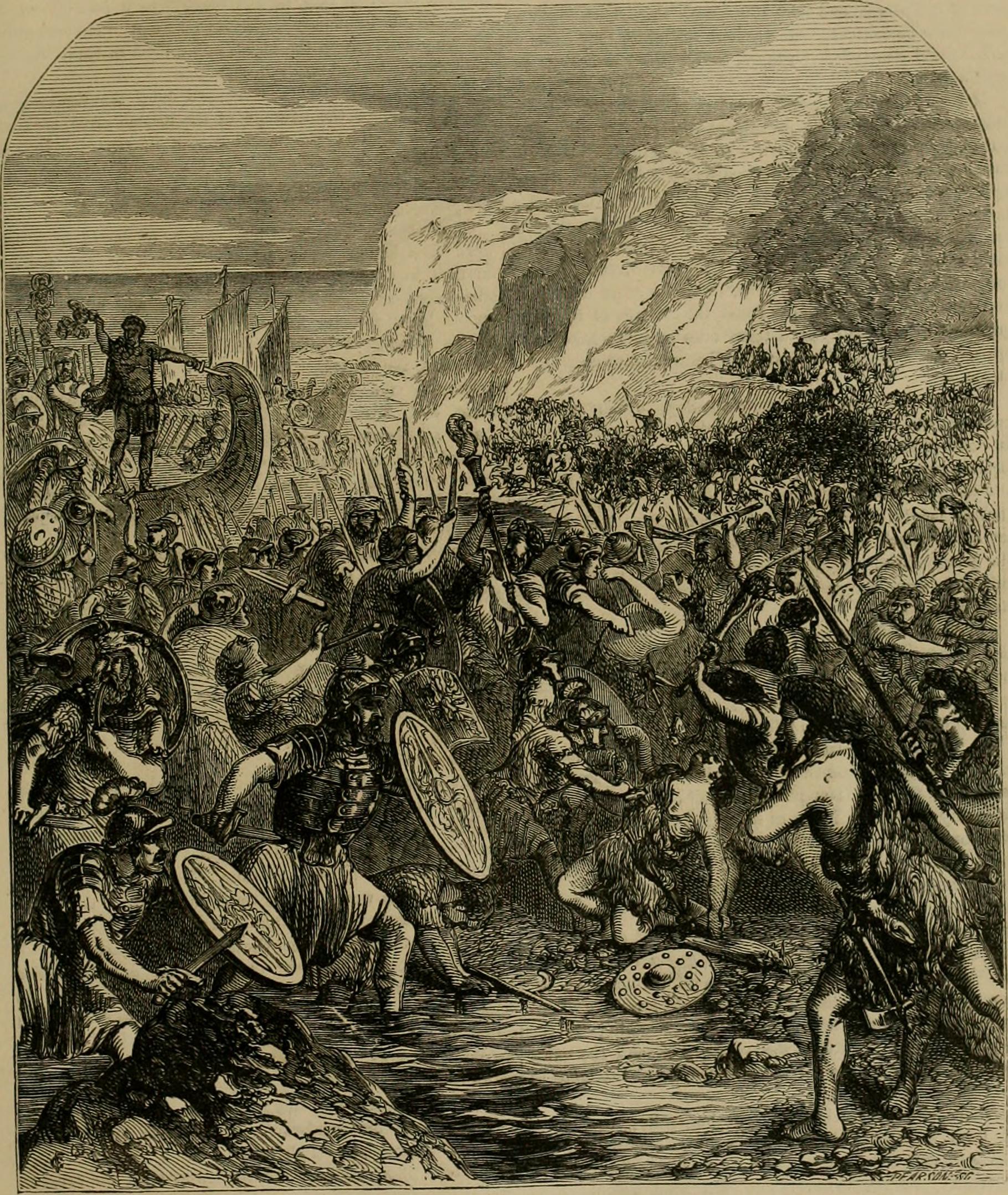 Landing of Julius Caesar