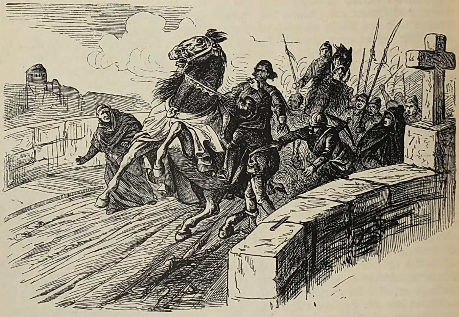 Death of Duke Ludwig of Bavaria