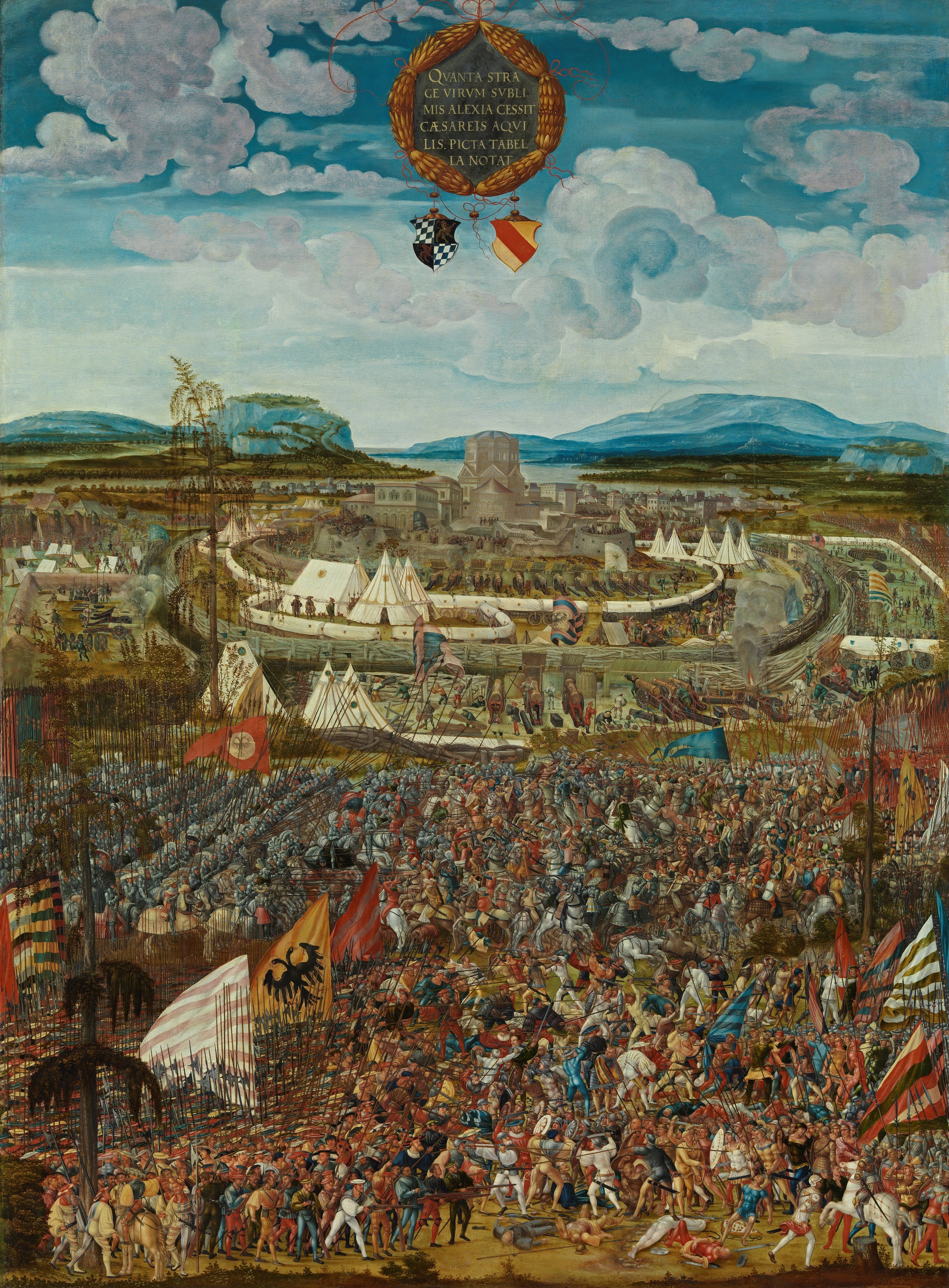 The anachronistic Siege for Battle of Alesia