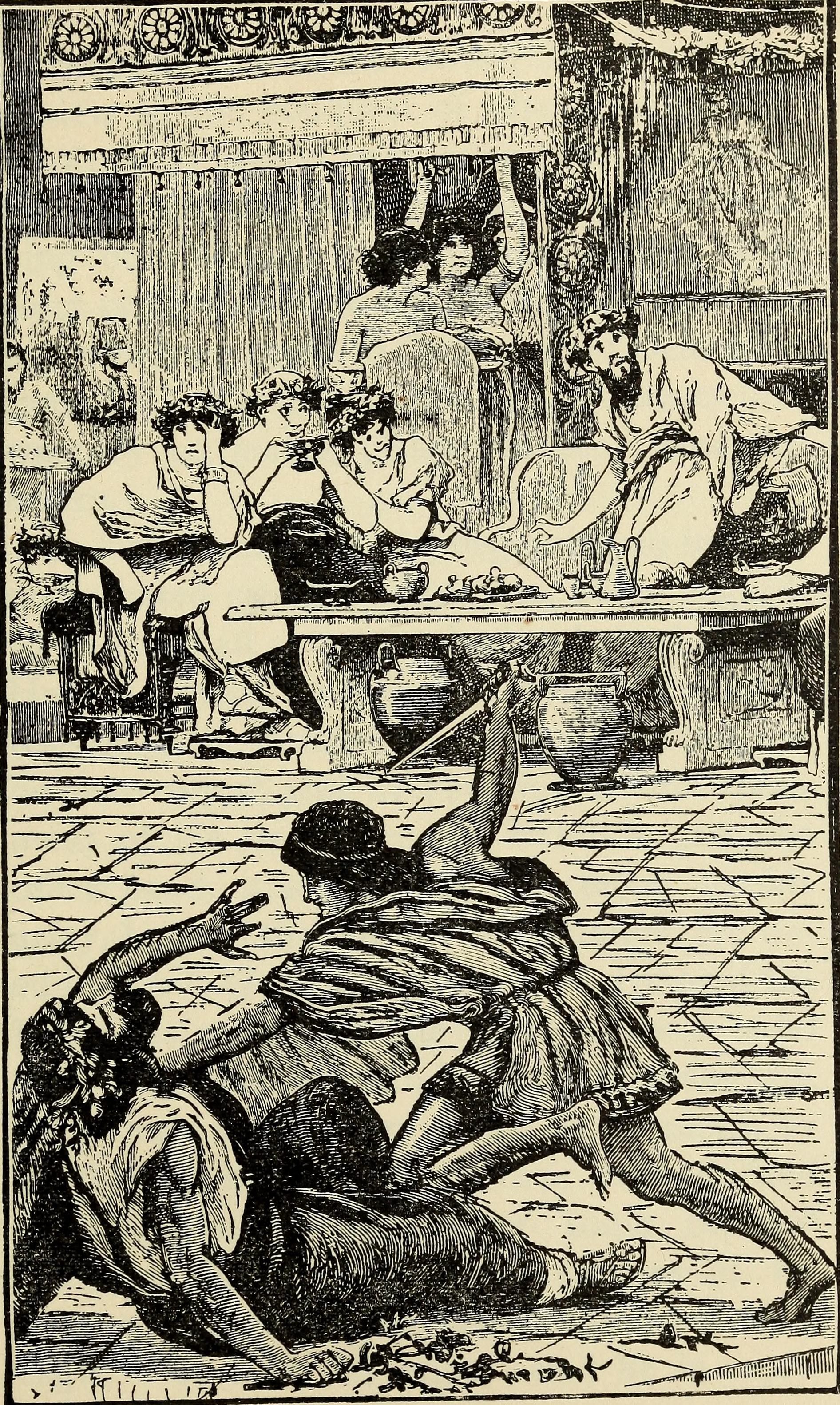 Young Pyrrhus Slays Neoptlomeus