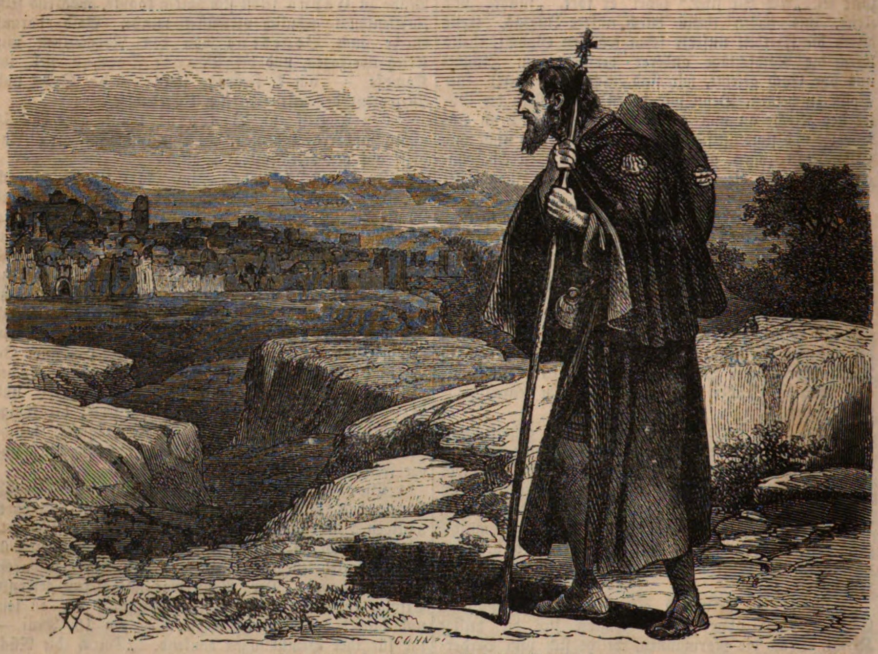 Robert the Devil on his way to Jerusalem