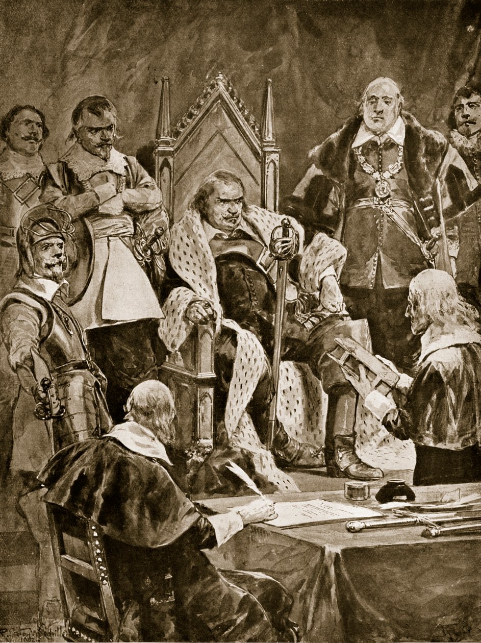 Inauguration of Cromwell as Protector