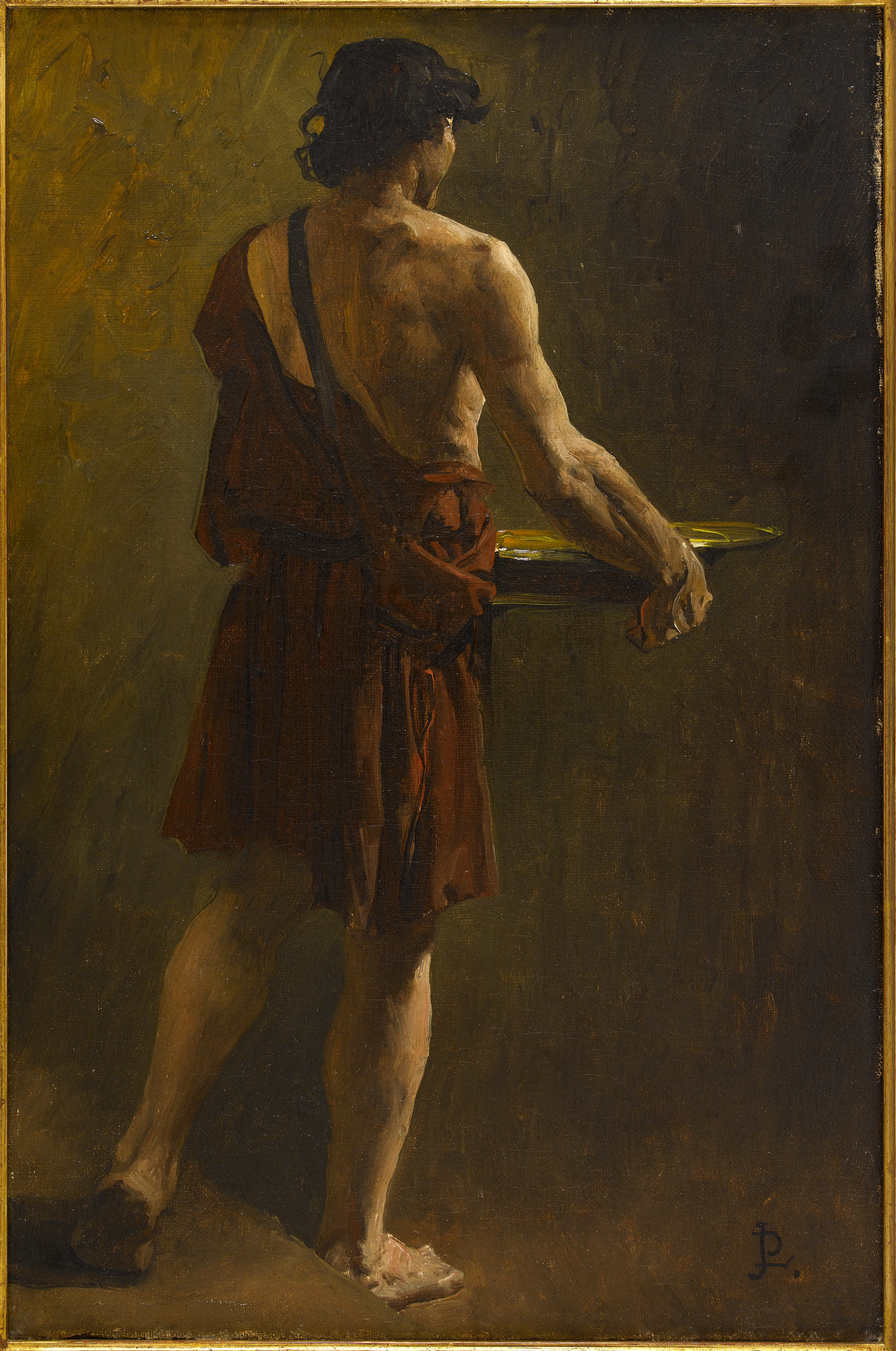 Tales of the Merovingian Times, a slave