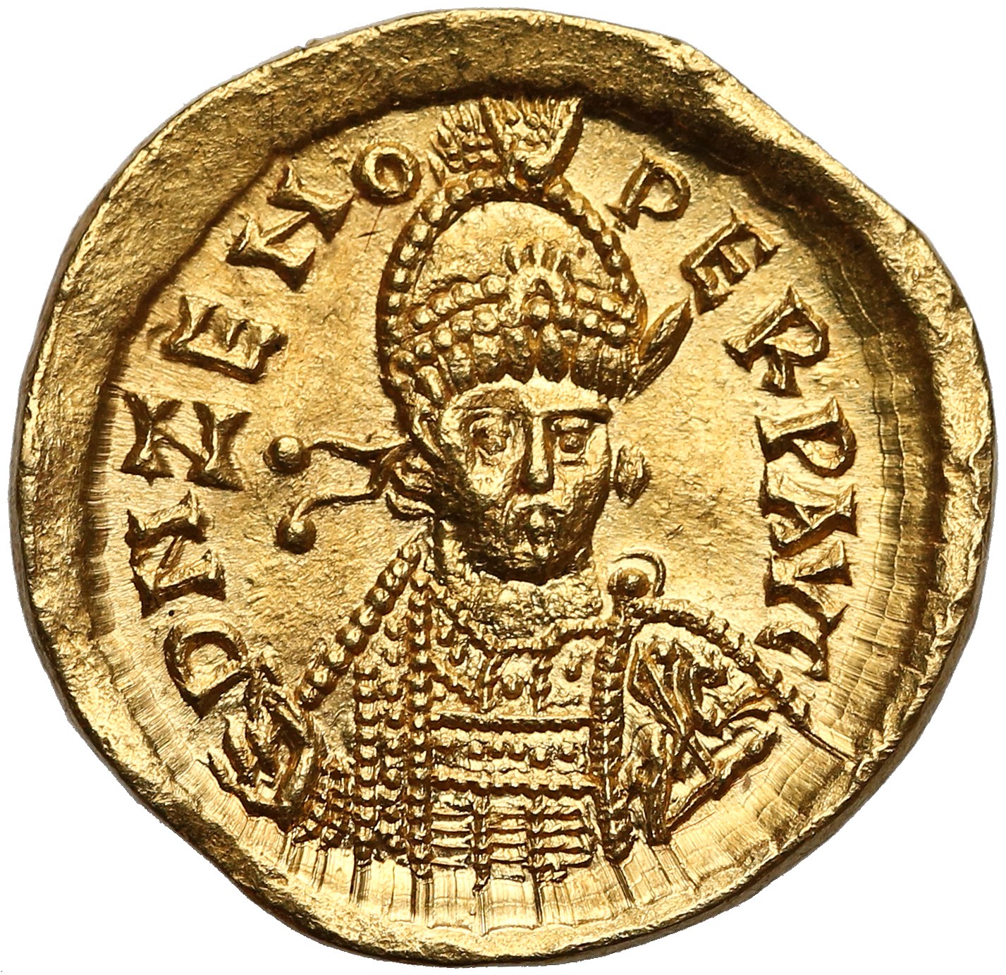 Solidus of Roman emperor Zeno