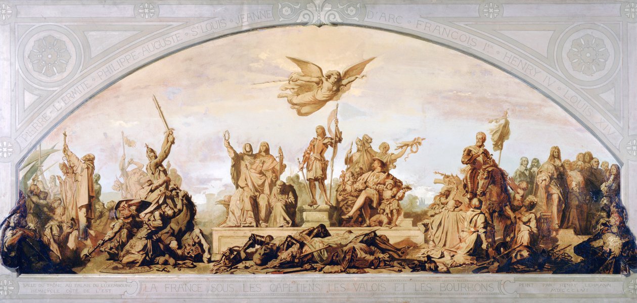 France under the Capetiens, Valois and the Bourbons