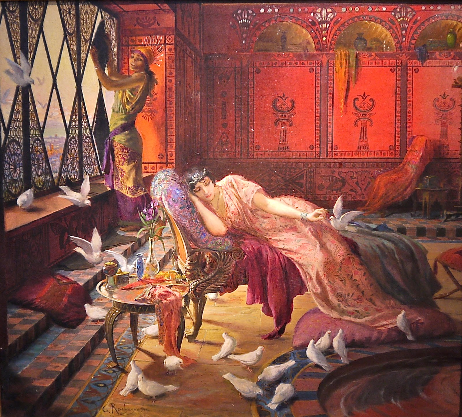 Salammbô and the doves