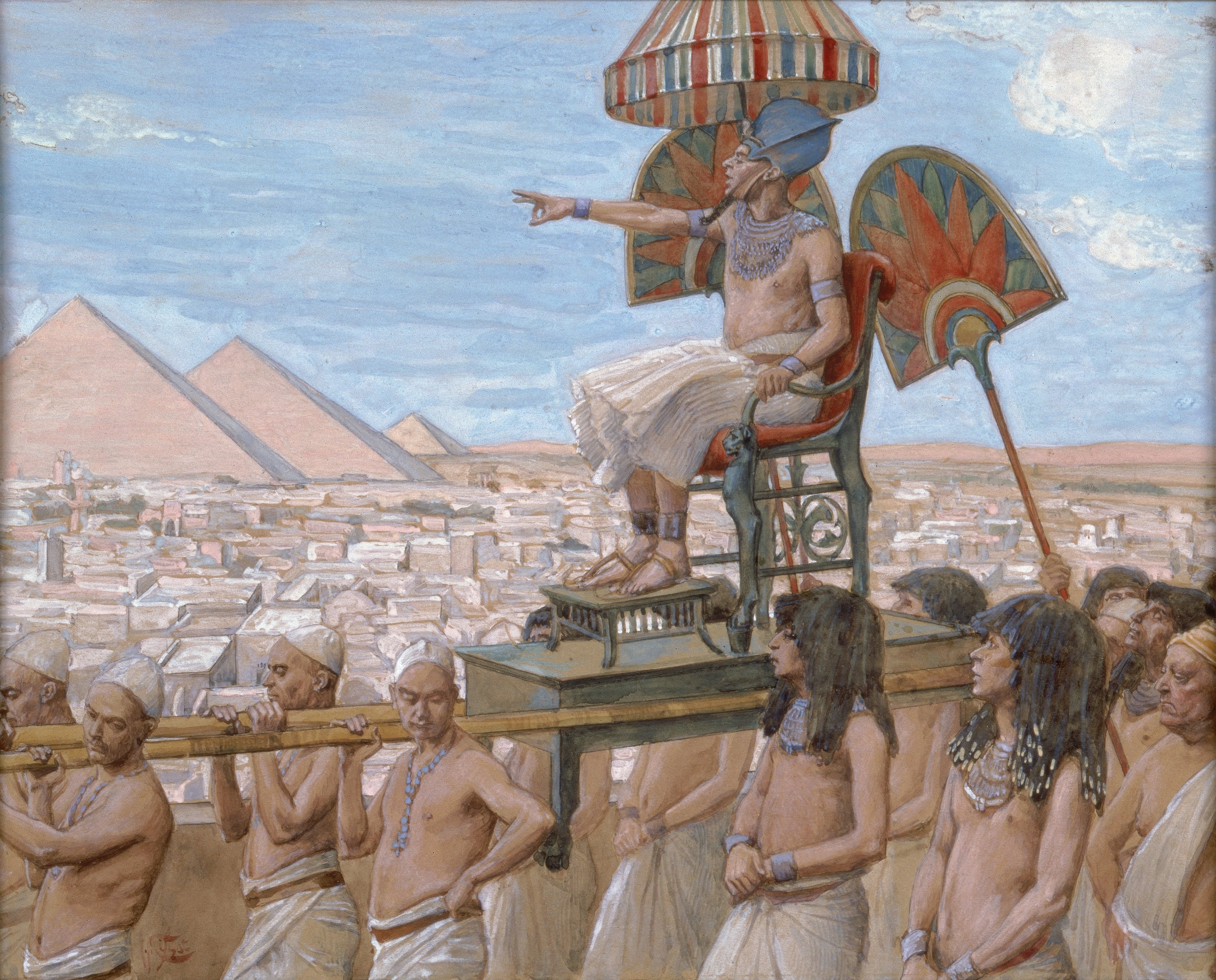 Pharaoh Notes the Importance of the Jewish People