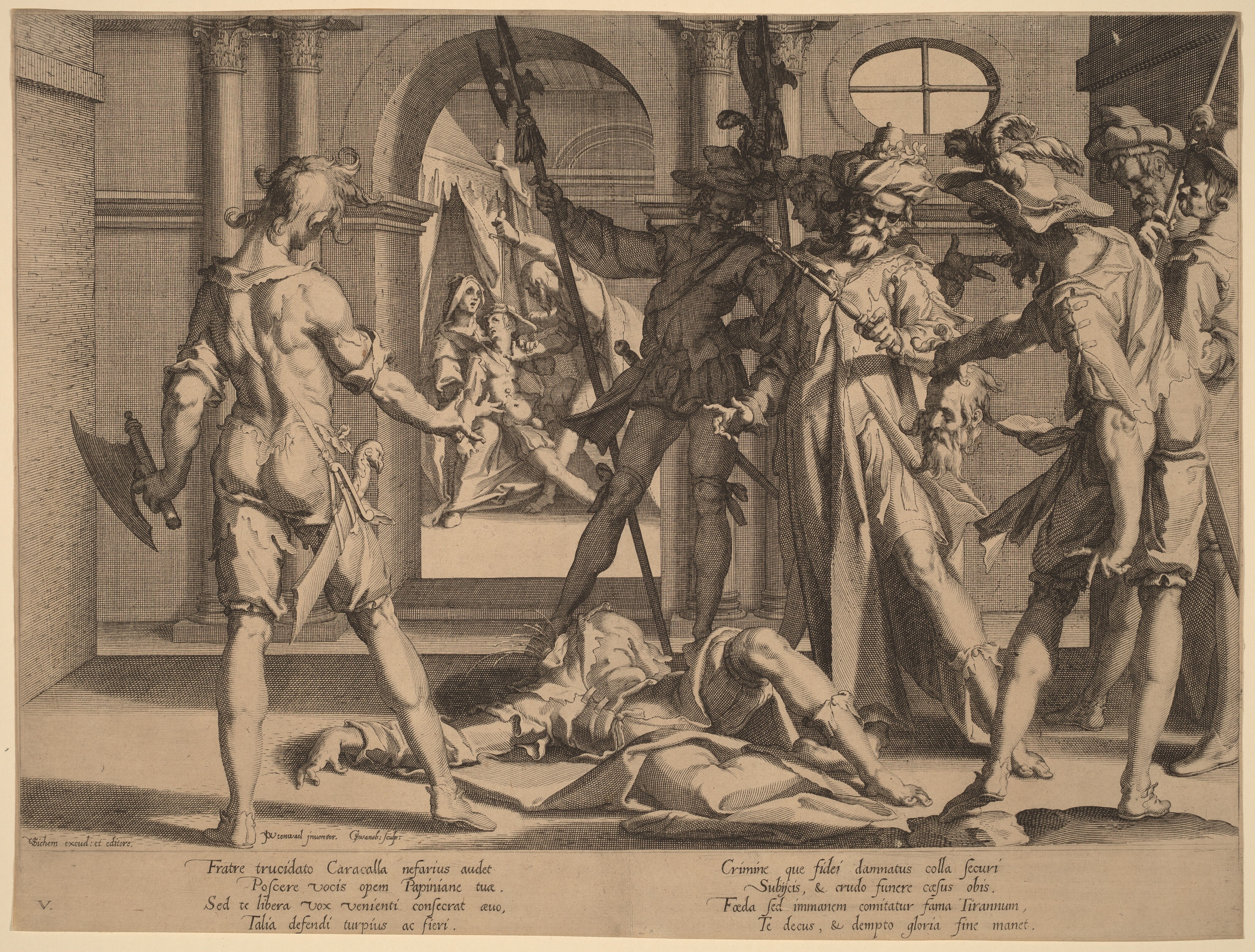 Beheading of the Roman Judge Papinianus