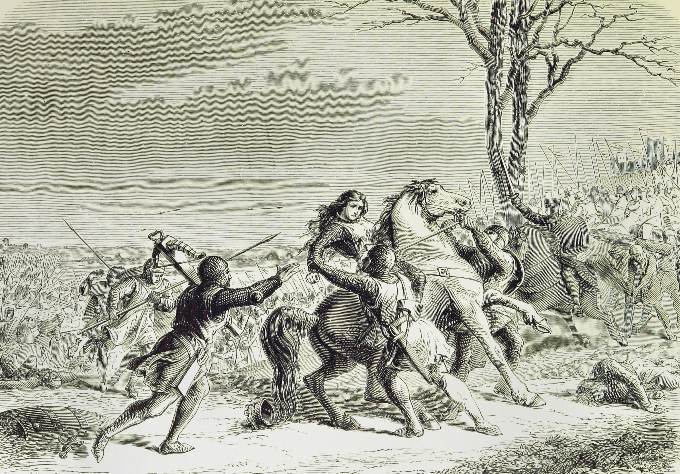 Nicolaas Zannekin taken prisoner at the Battle of Cassel