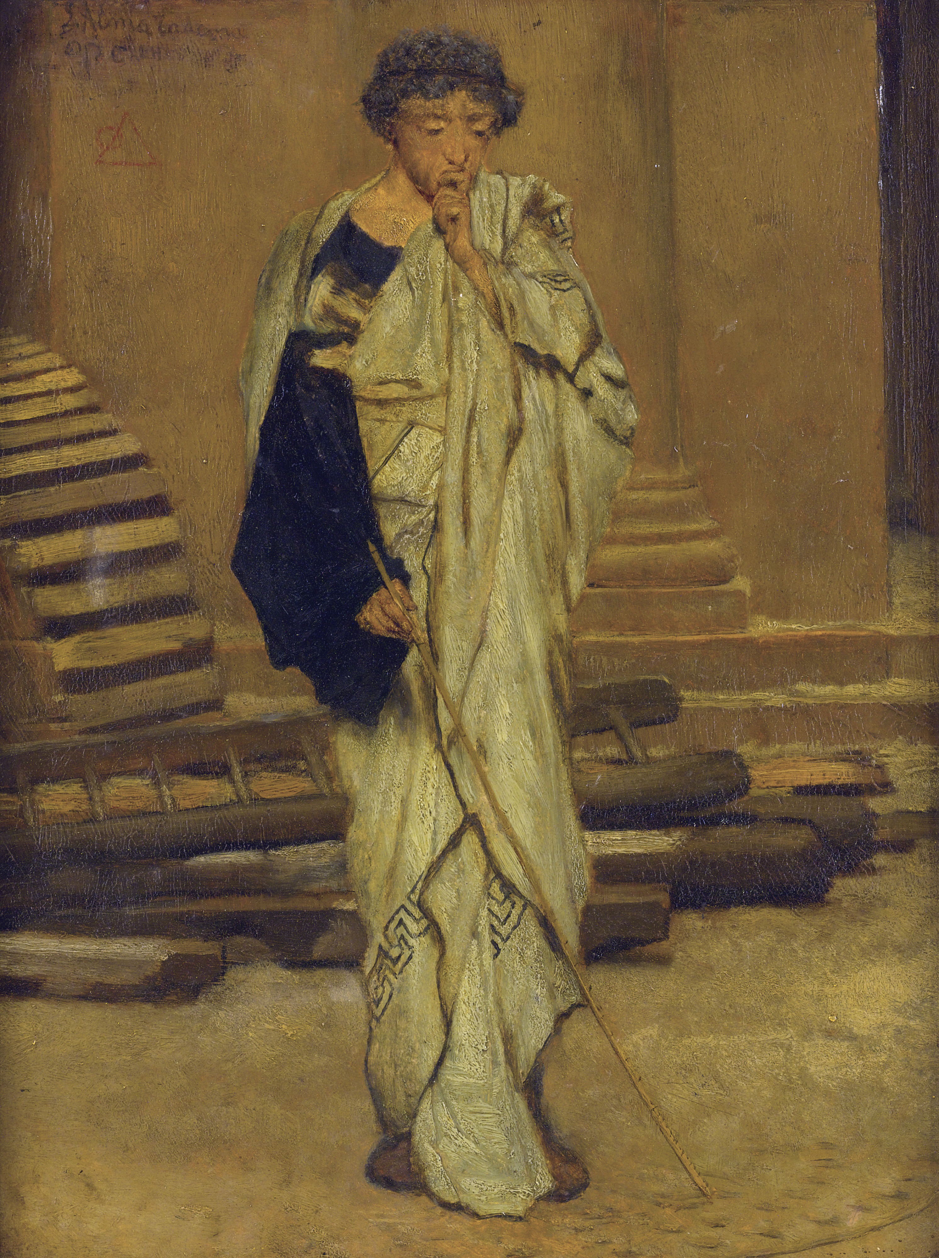 Lawrence Alma-Tadema The Roman Architect