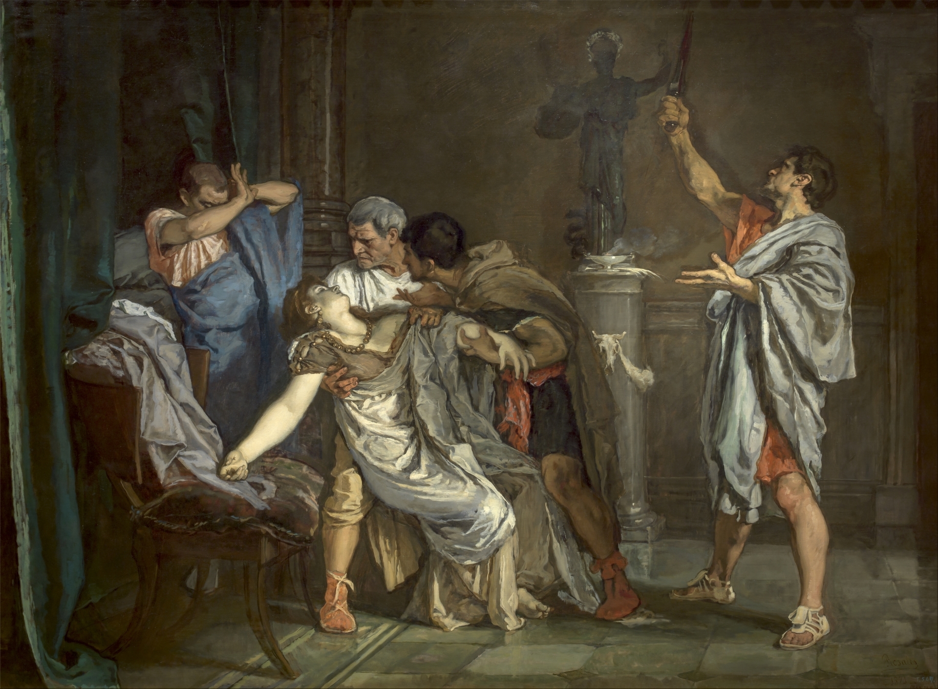 The Death of Lucretia