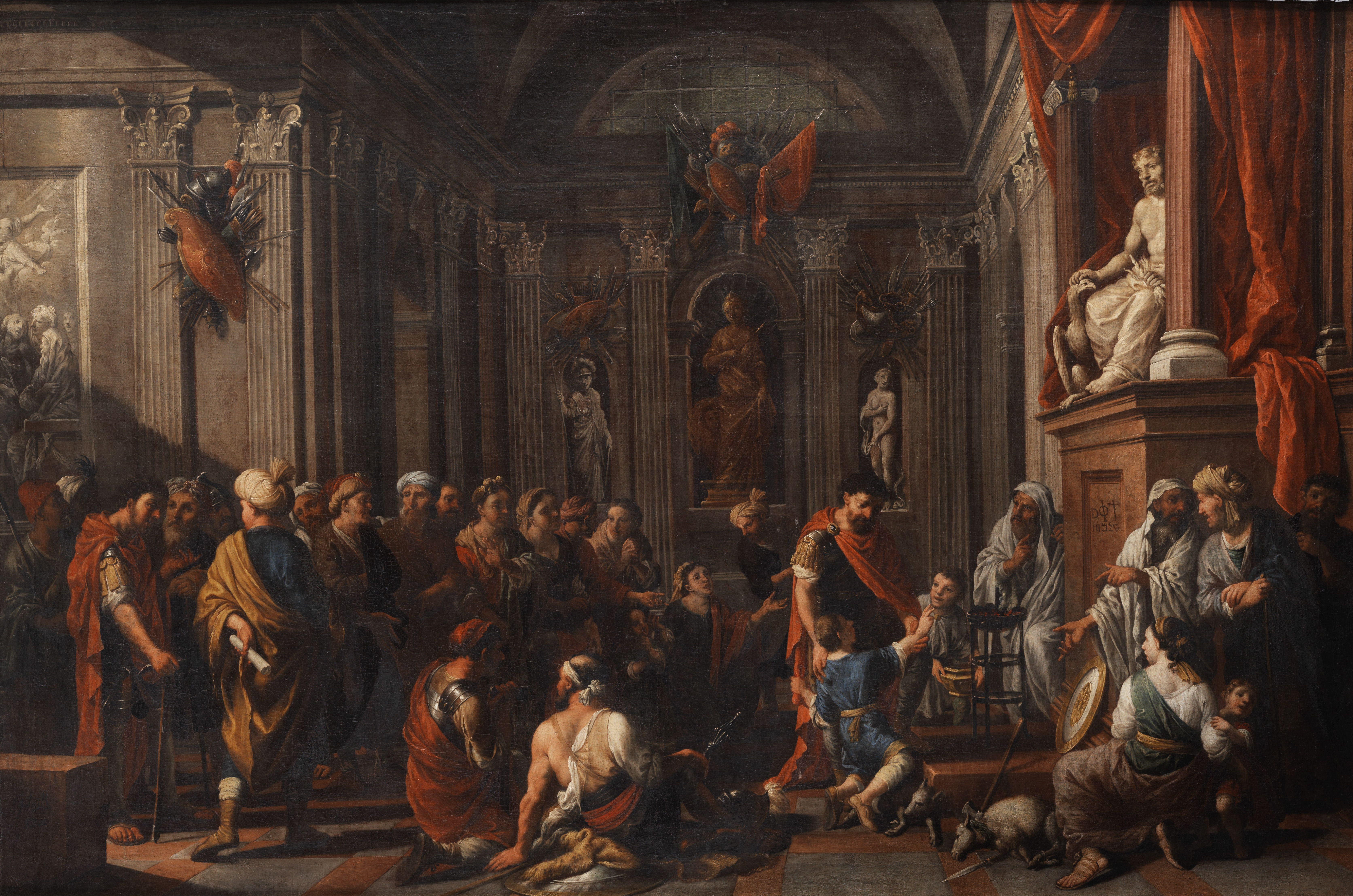 Oath Scene in the Temple of Jupiter
