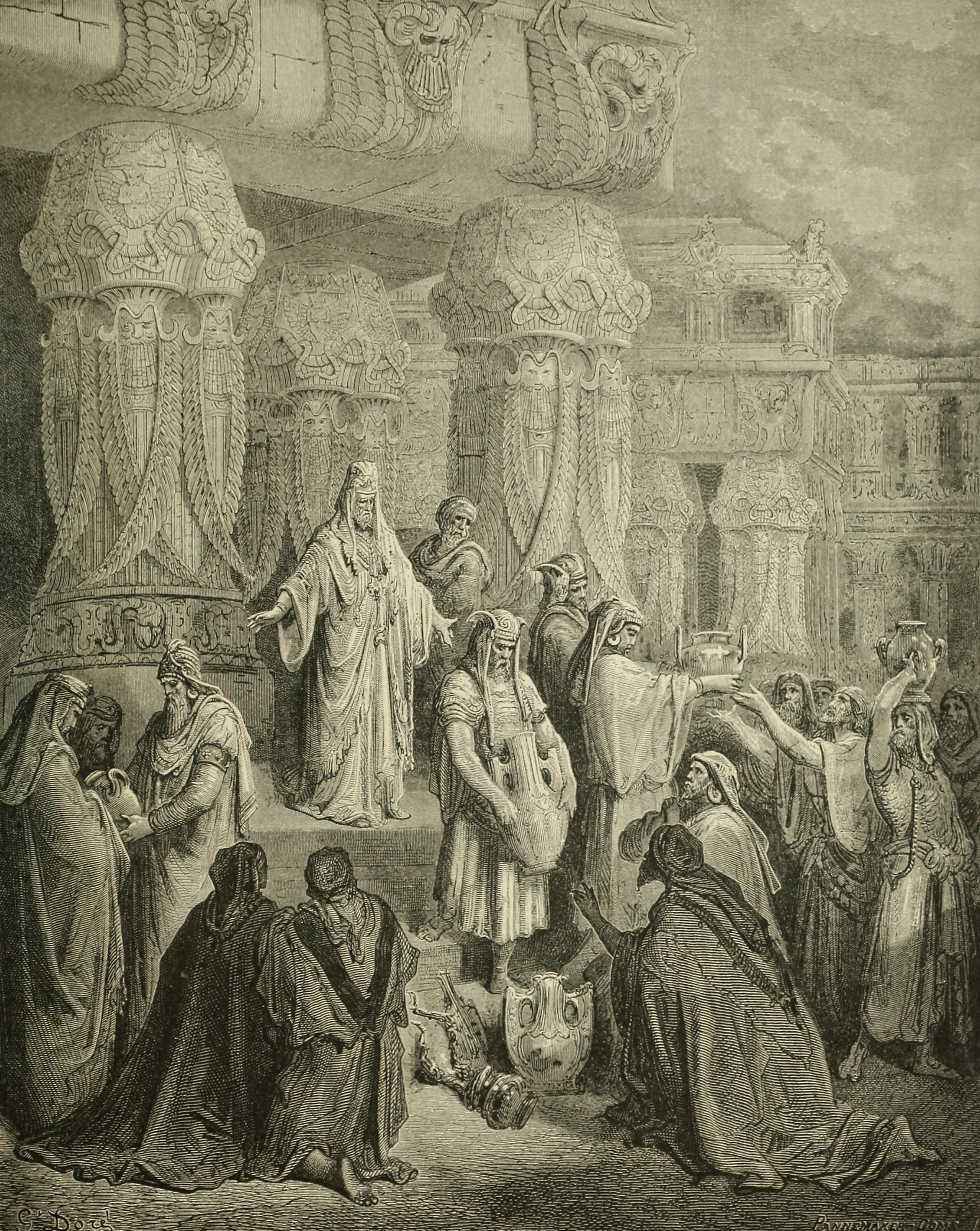 The return of liturgical vessels to Jerusalem