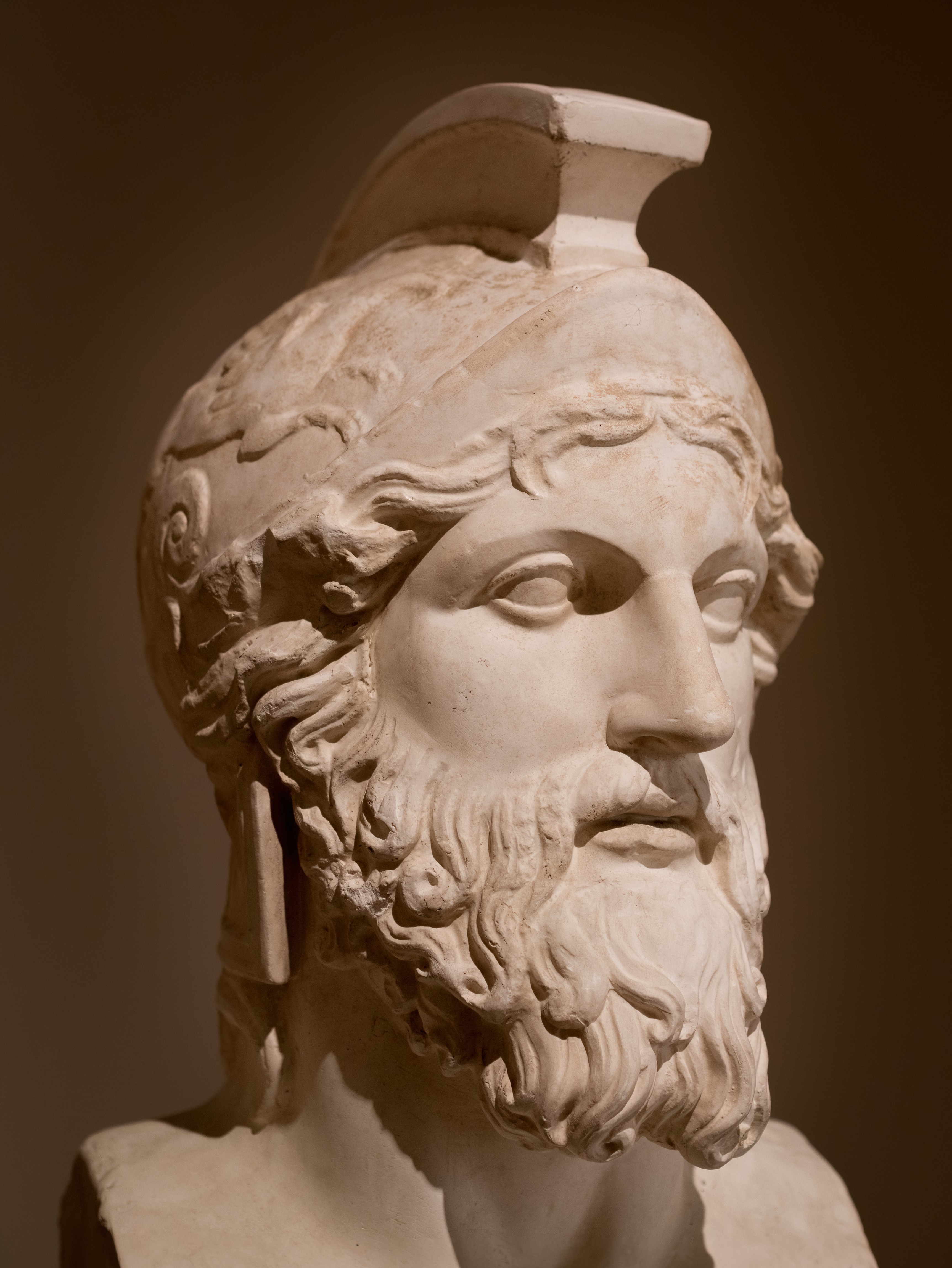 Miltiades (bust). Slovenian National Gallery (NG P 916), Roman copy of Greek bust (original 5th−4th century BCE)