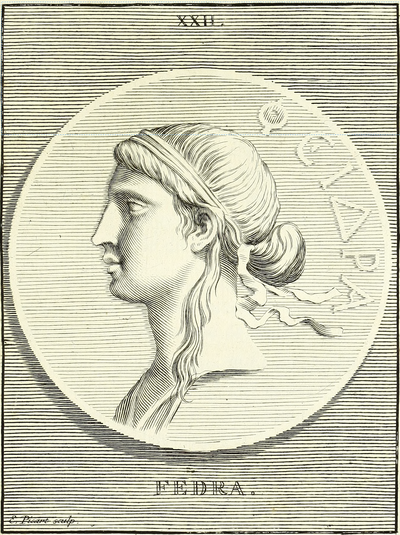 Phaedra, Cretan princess, daughter of Minos and Pasiphae
